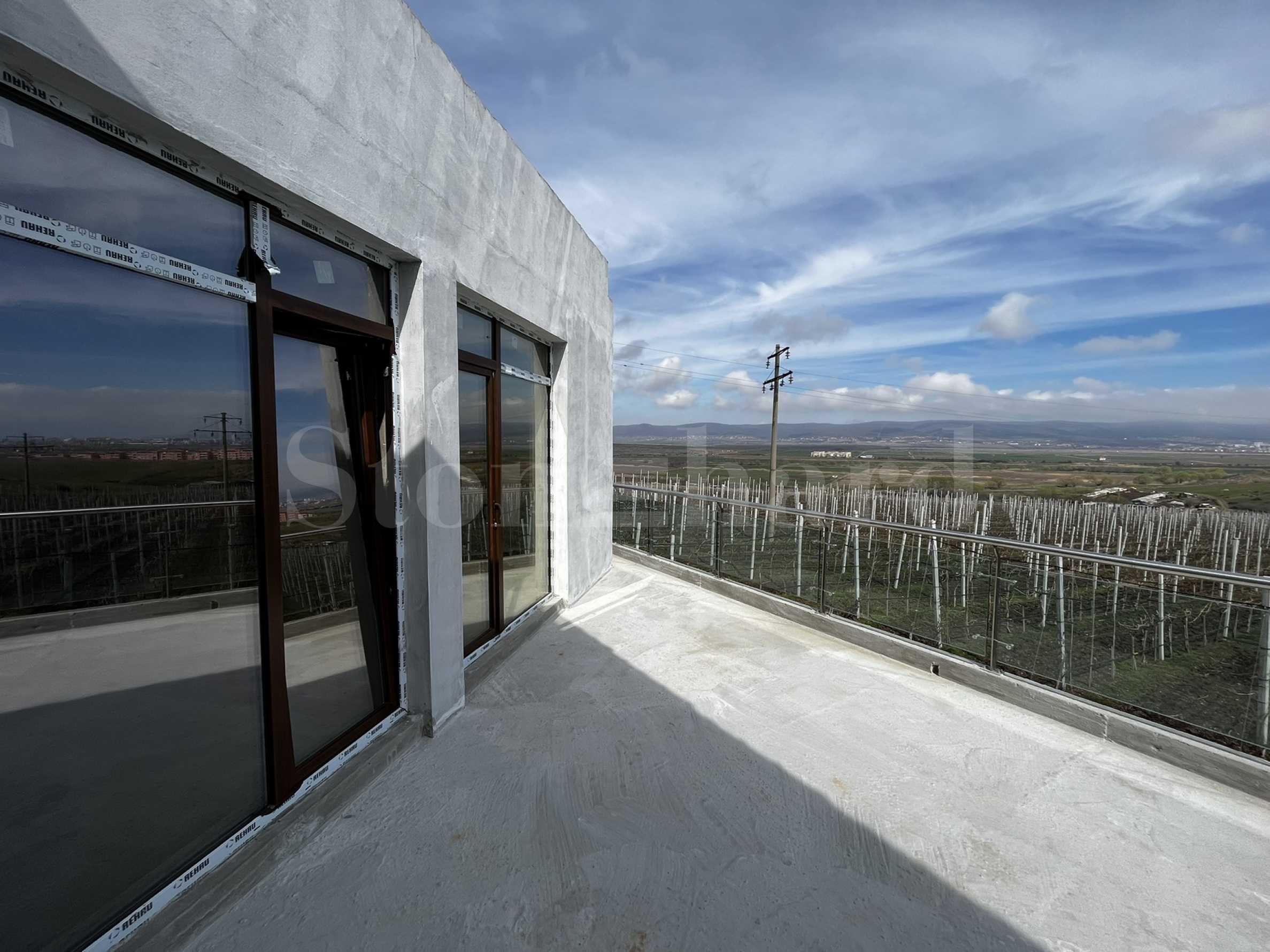 High-tech houses in a new-build complex with vineyard botanical park2 - Stonehard