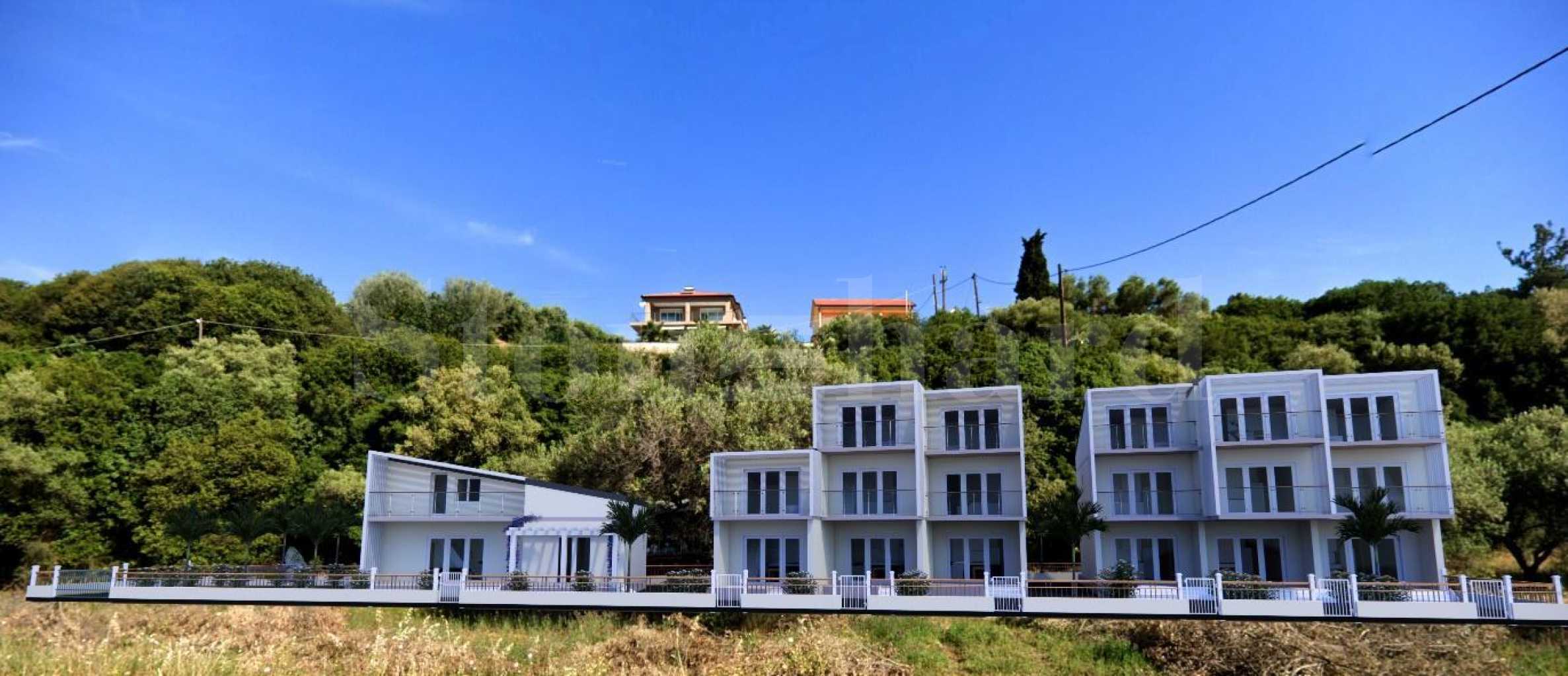 Apartments in a new complex 20 meters from the beach in Nea Kerdilia 1 - Stonehard