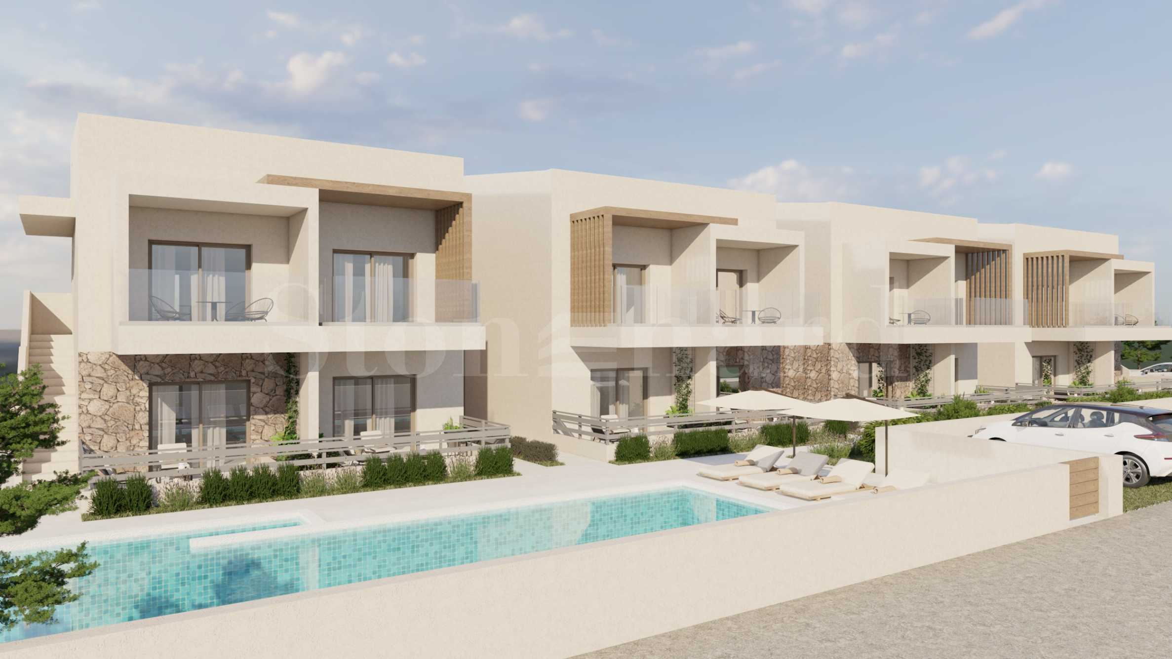 Apartments in Lydia, meters from the beach in Asprovalta1 - Stonehard