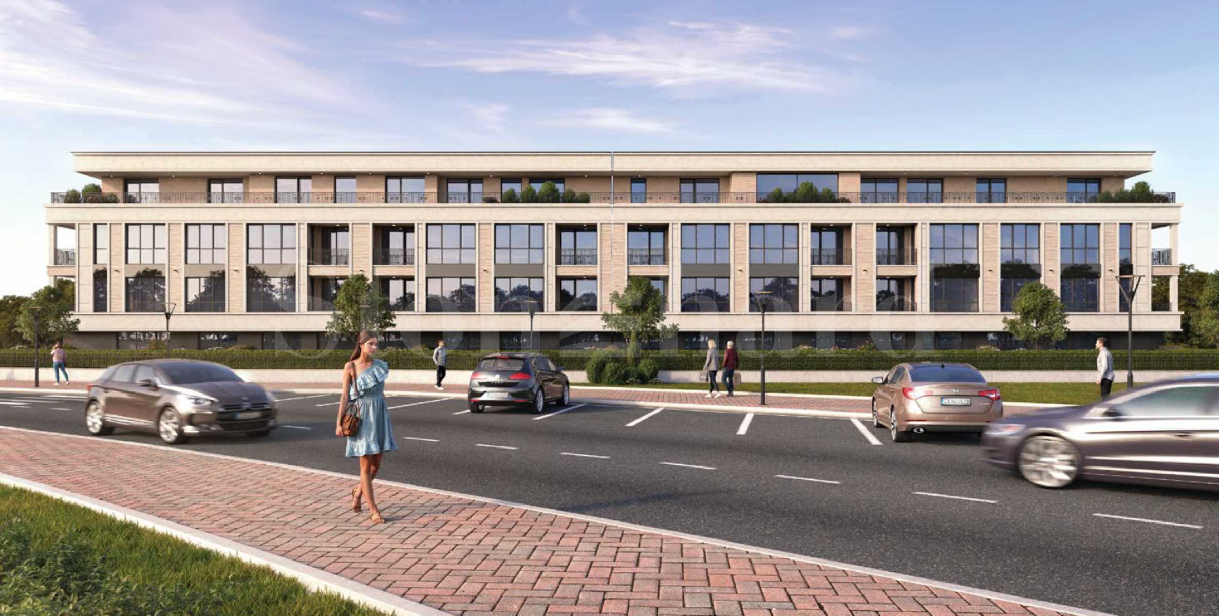 Apartments in a new generation complex in the 