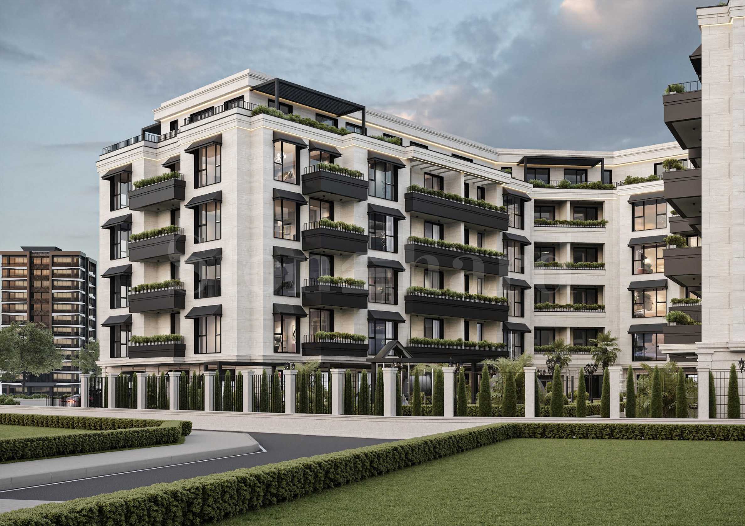 Apartments in an elegant new generation complex in the district 