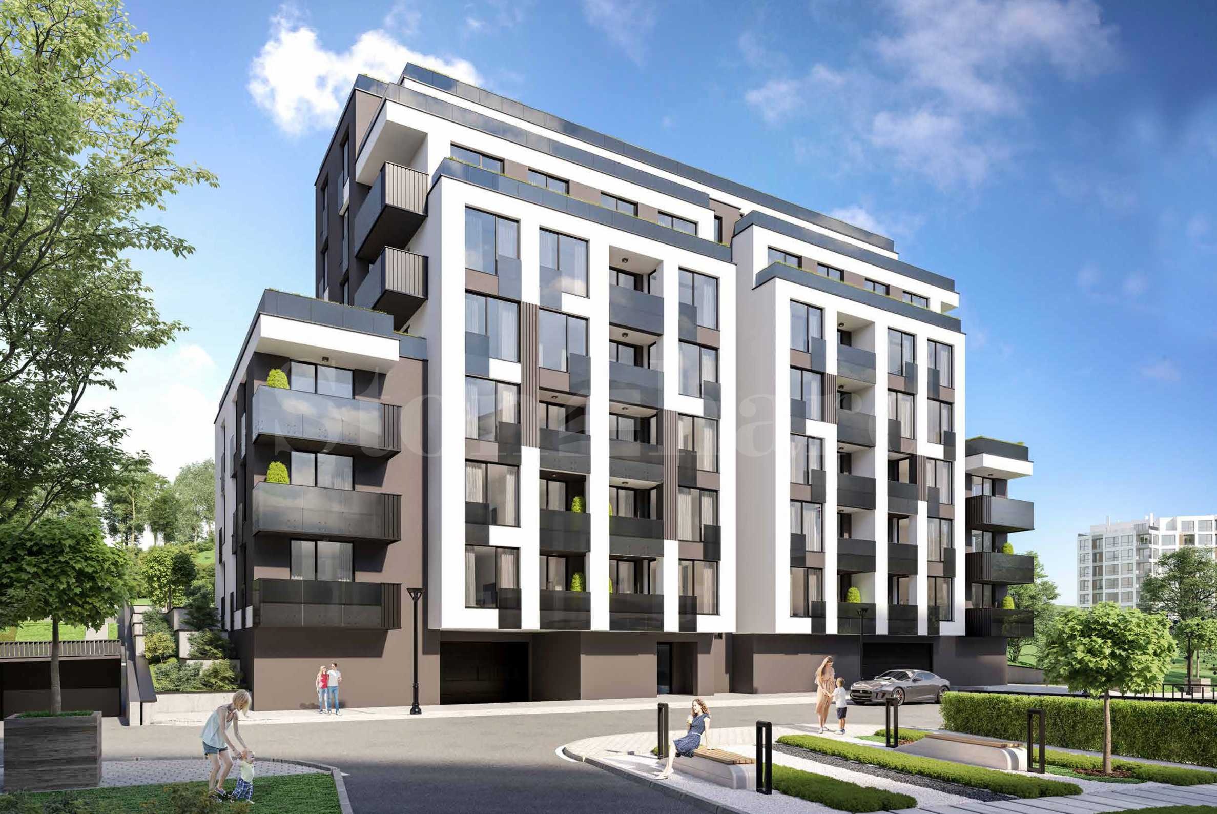 Properties in a boutique building in "Druzhba 2" district2 - Stonehard