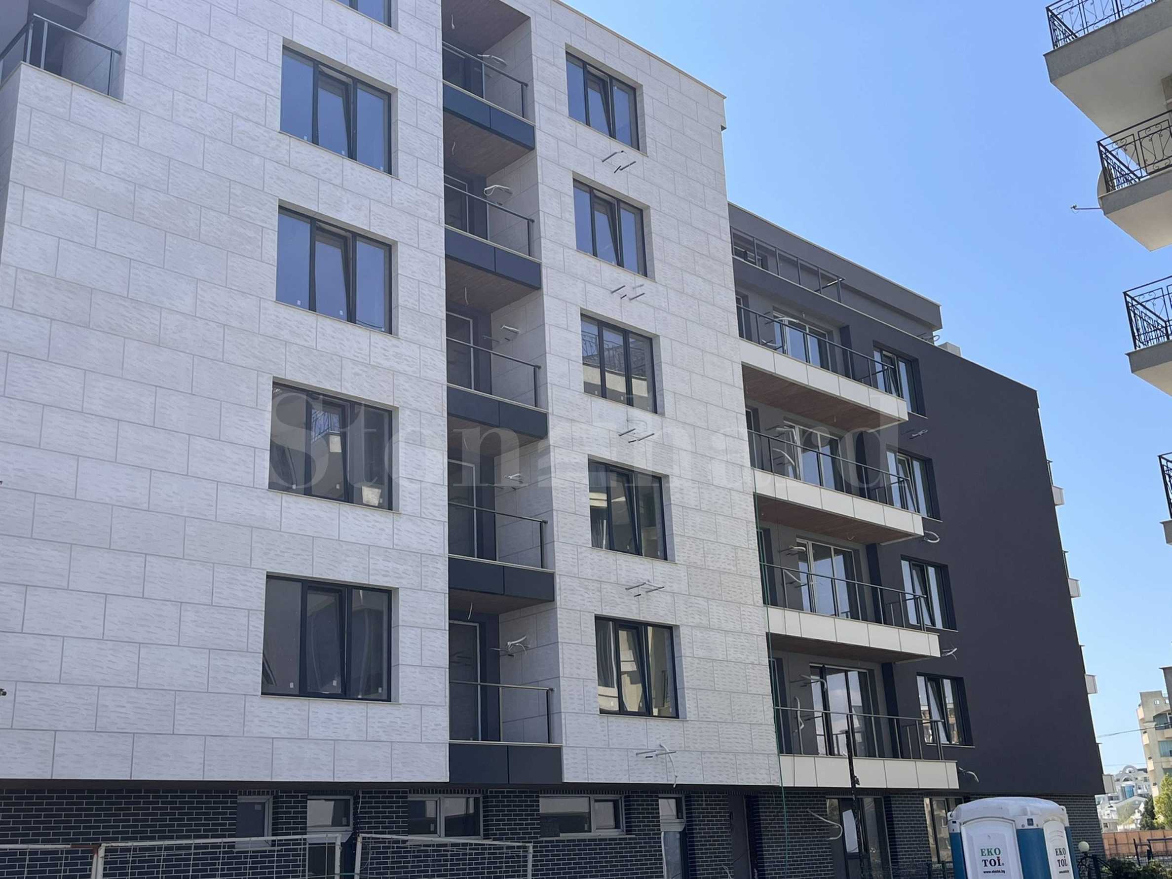Newly built apartments on the first line in Pomorie 1 - Stonehard