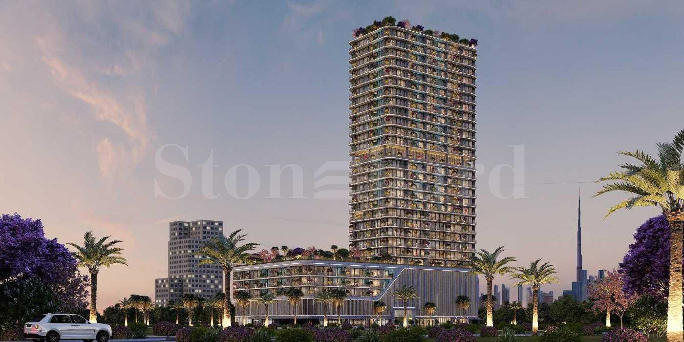 Different types of apartments in INTERSTELLAR Tower, JVT1 - Stonehard