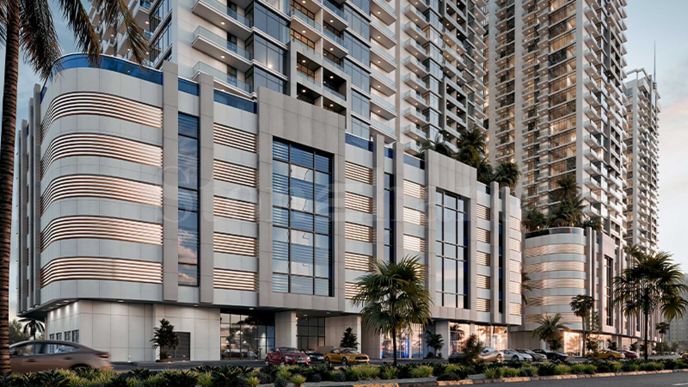 Different types of apartments in Ajman Creek Towers 1 - Stonehard