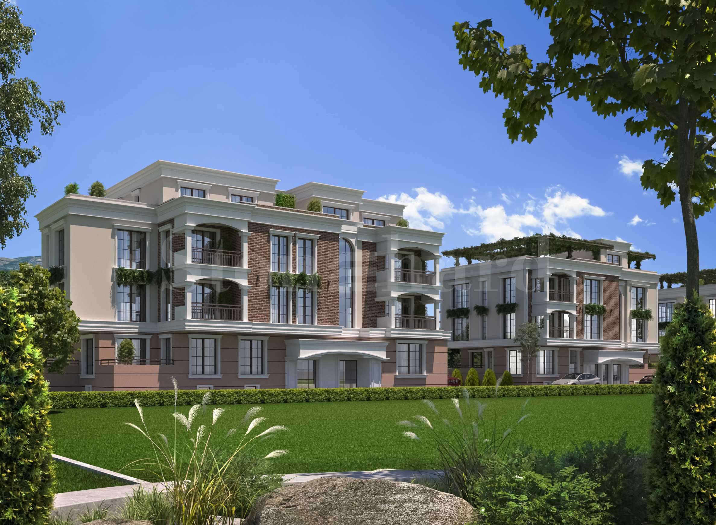 New apartments in a boutique complex next to park Otdih i Kultura in Plovdiv 2 - Stonehard