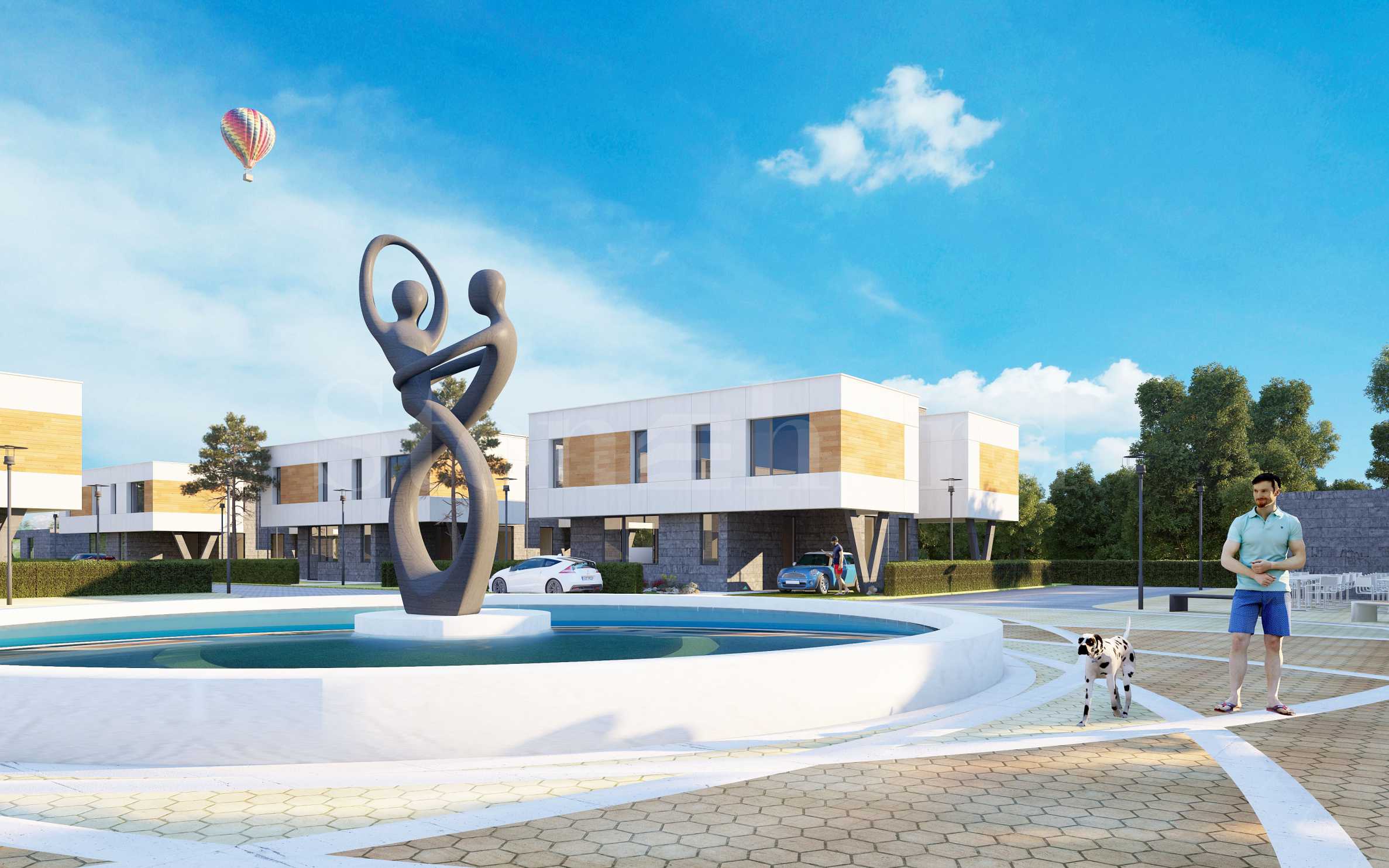 A complex of 44 newly built houses in Elin Pelin2 - Stonehard