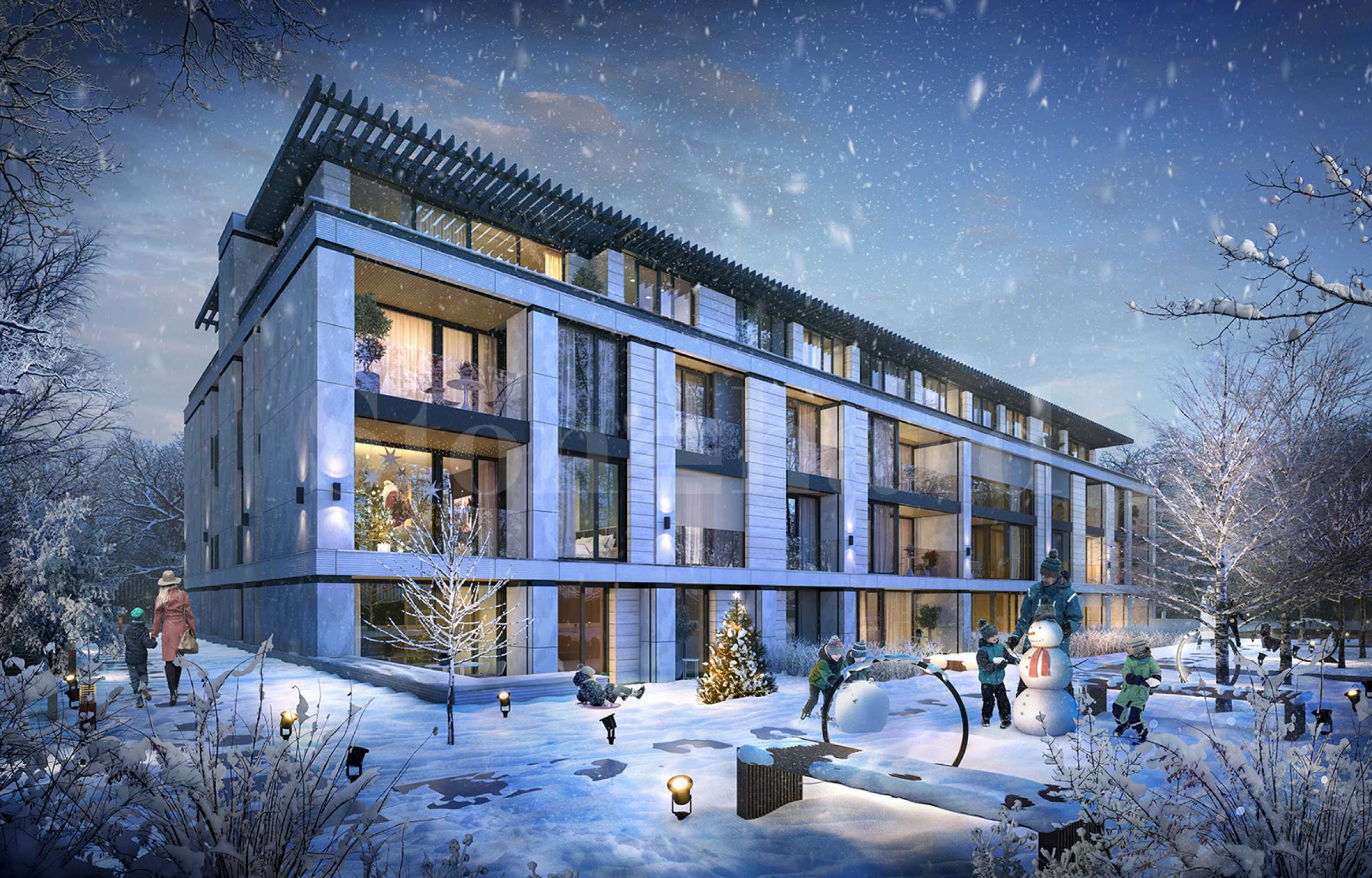 New residential building with different types of apartments in Malinova Dolina district1 - Stonehard