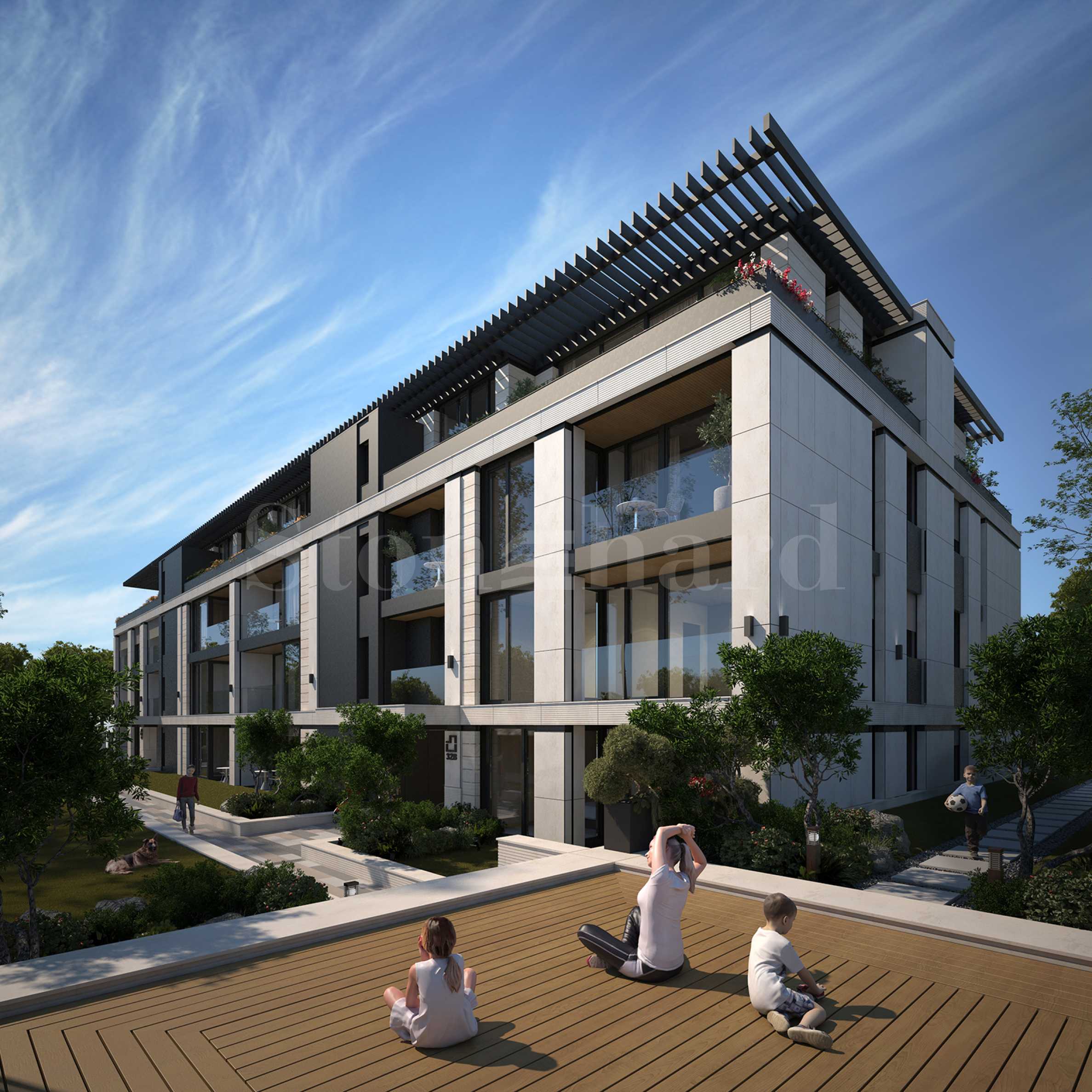 New residential building with different types of apartments in Malinova Dolina district2 - Stonehard