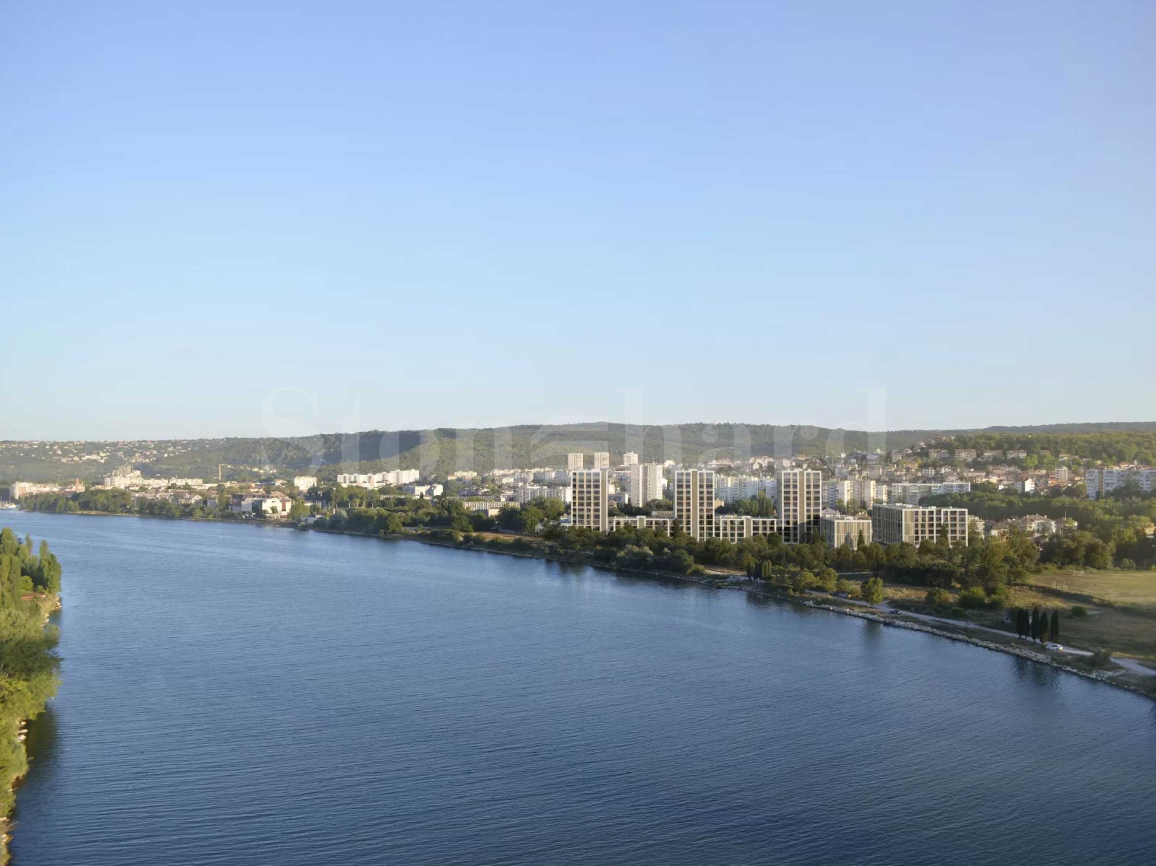 New construction apartments on the seaside in the 