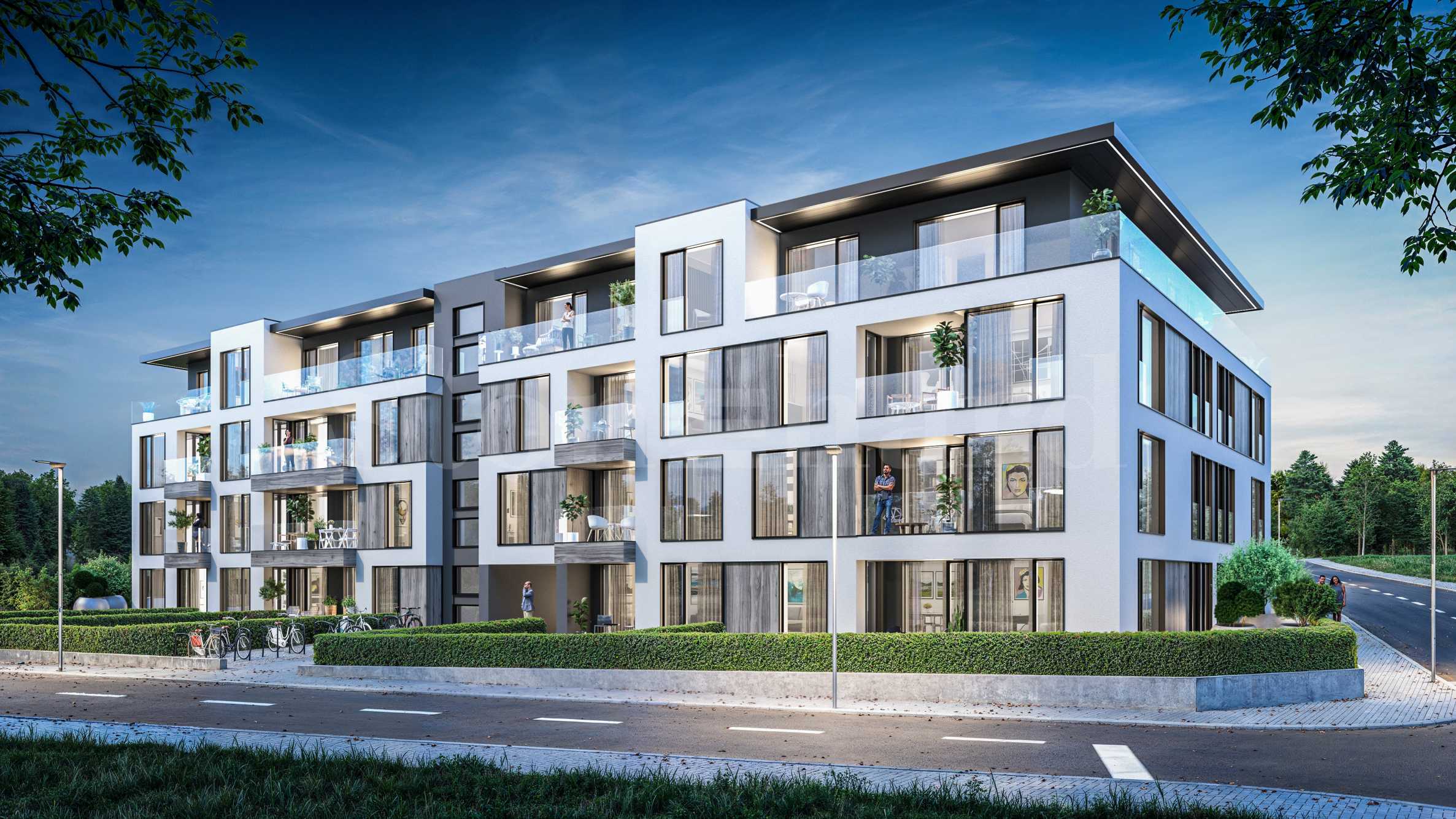 Apartments in Stage 1 of a modern complex near 