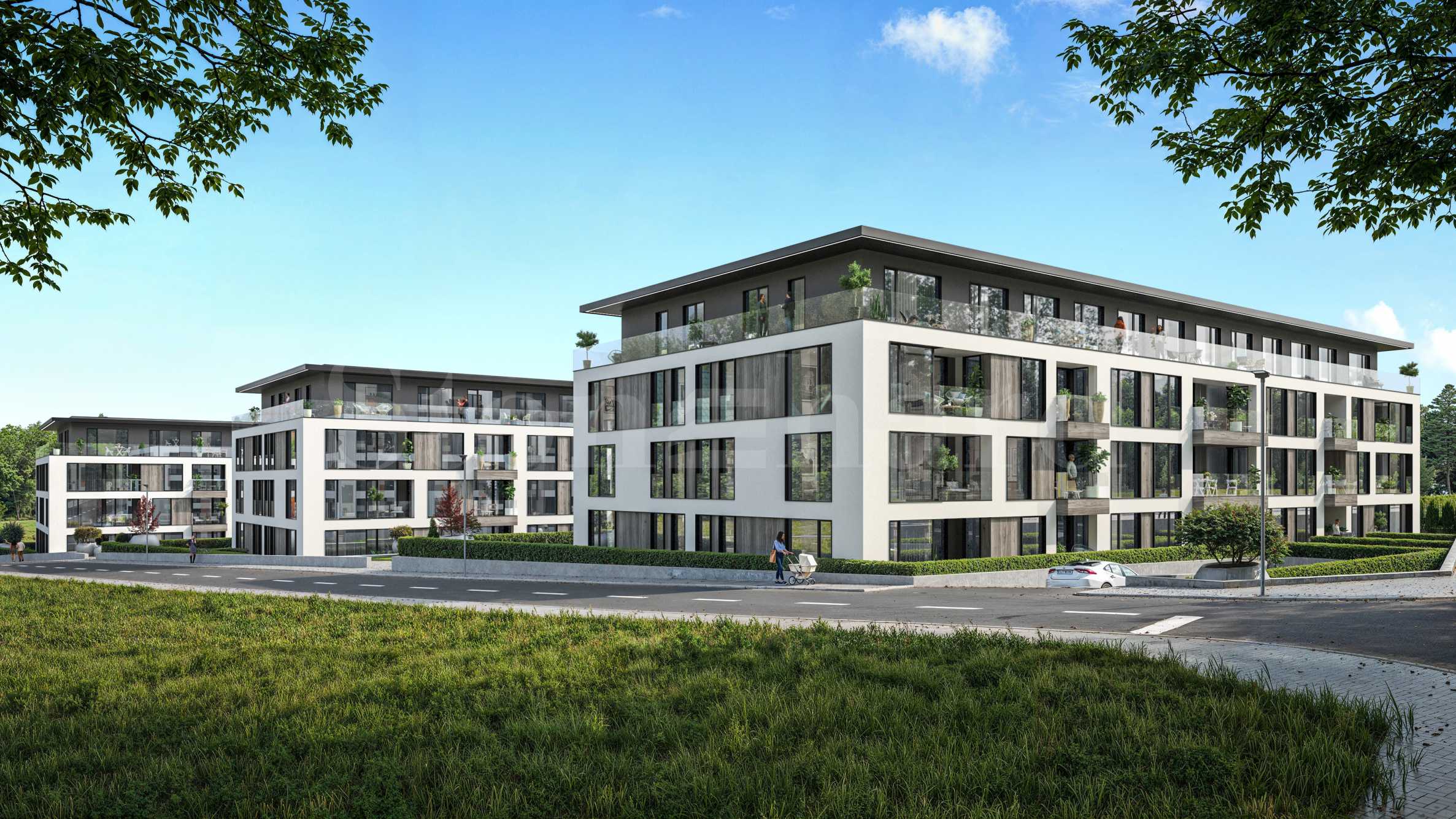 Apartments in Stage 1 of a modern complex near 