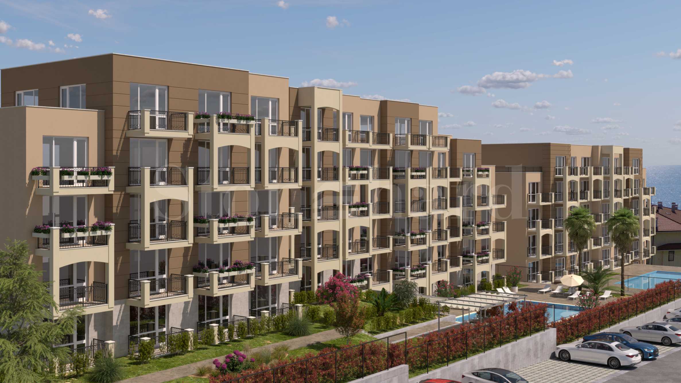New apartments with sea views in a gated complex in Byala2 - Stonehard