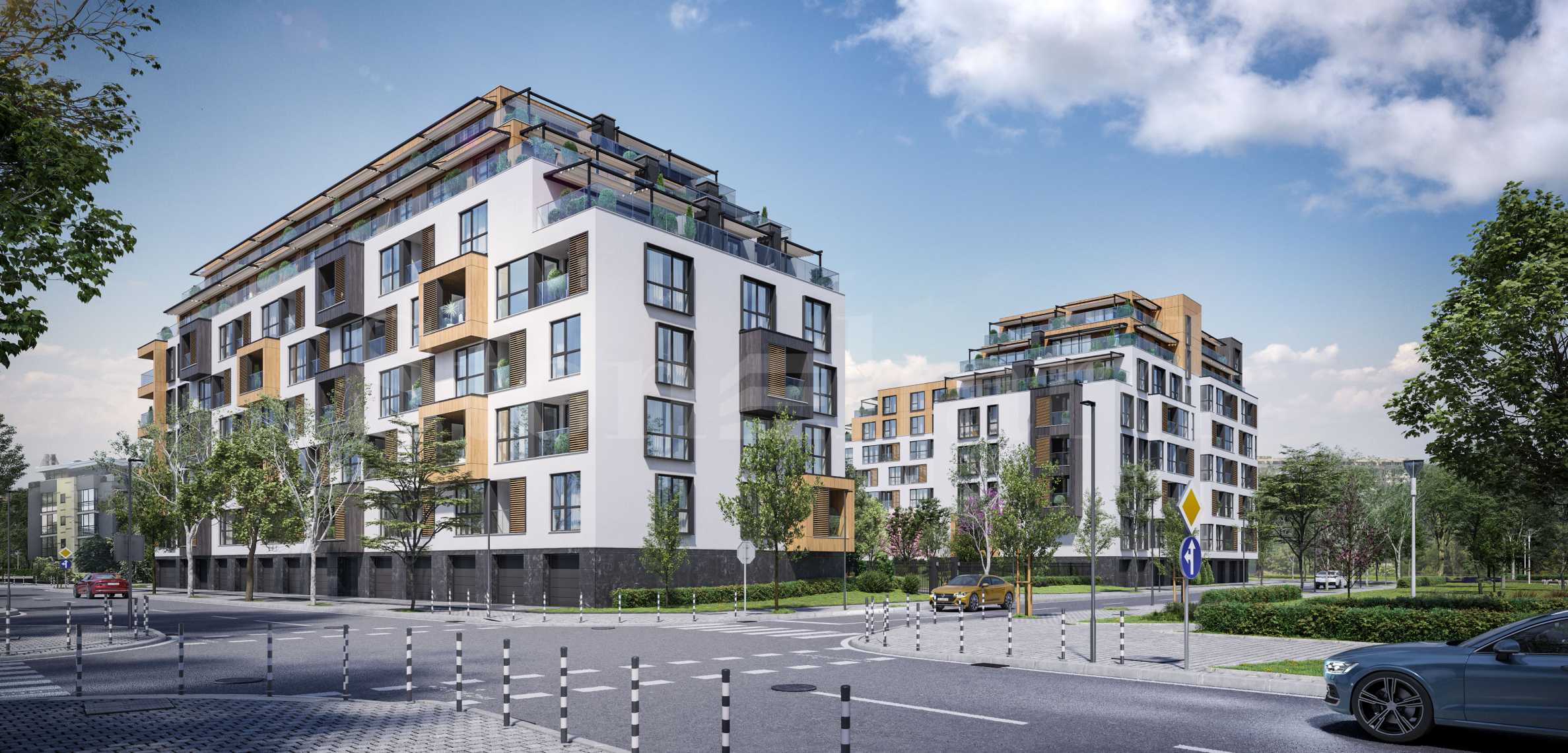 A new generation complex with apartments next to Mall Plovdiv and park Otdih i Kultura2 - Stonehard