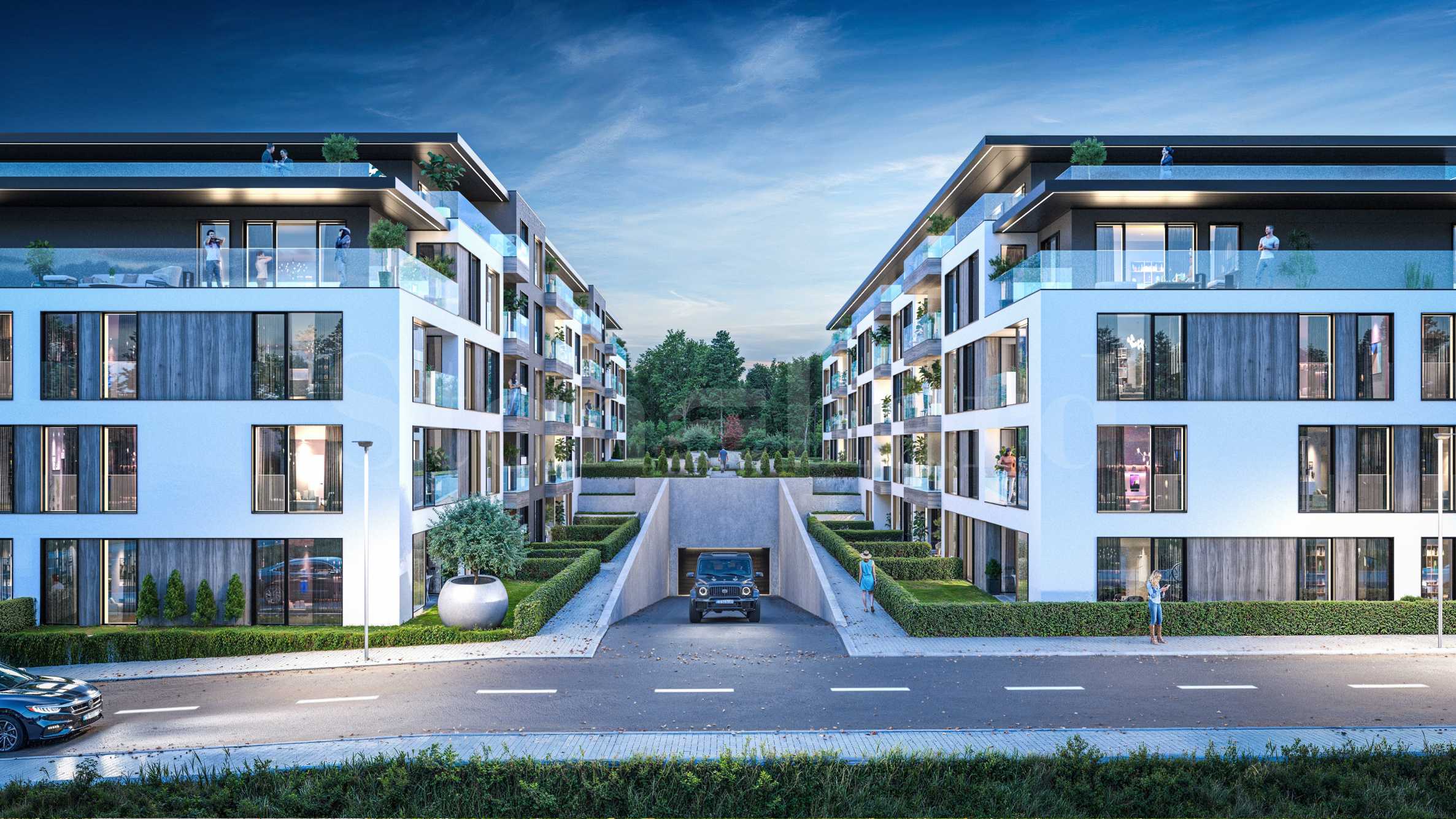 Apartments in Stage 2 of a modern complex near 