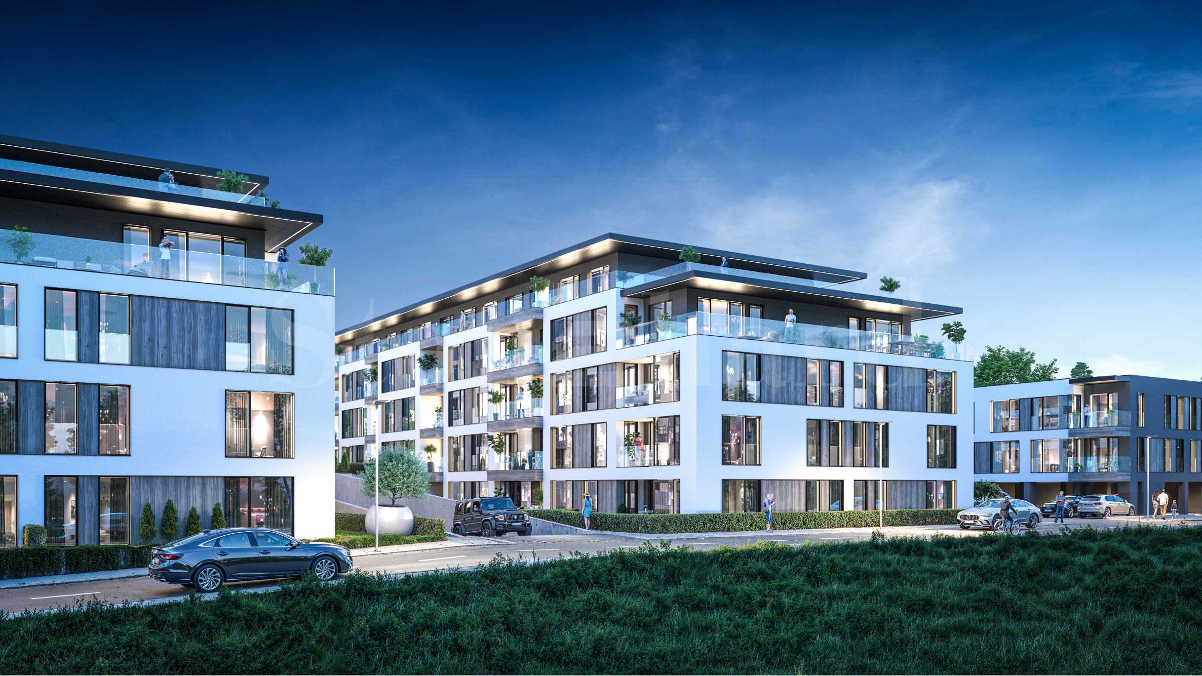 Apartments in Stage 2 of a modern complex near 