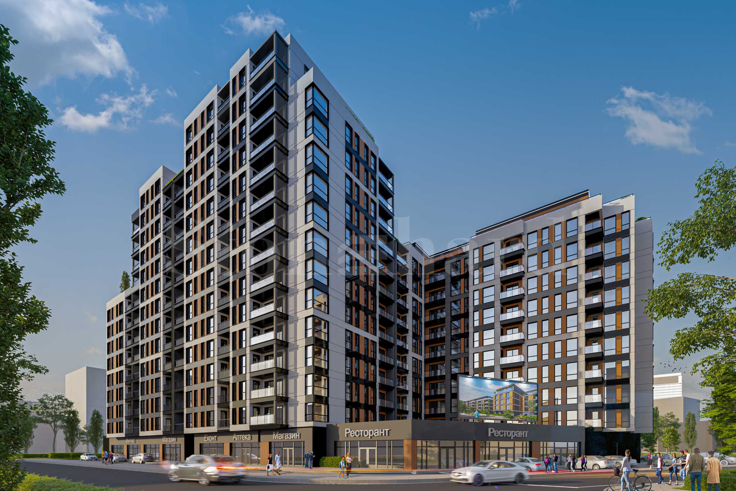 New apartments in a luxury complex next to the Rowing base1 - Stonehard