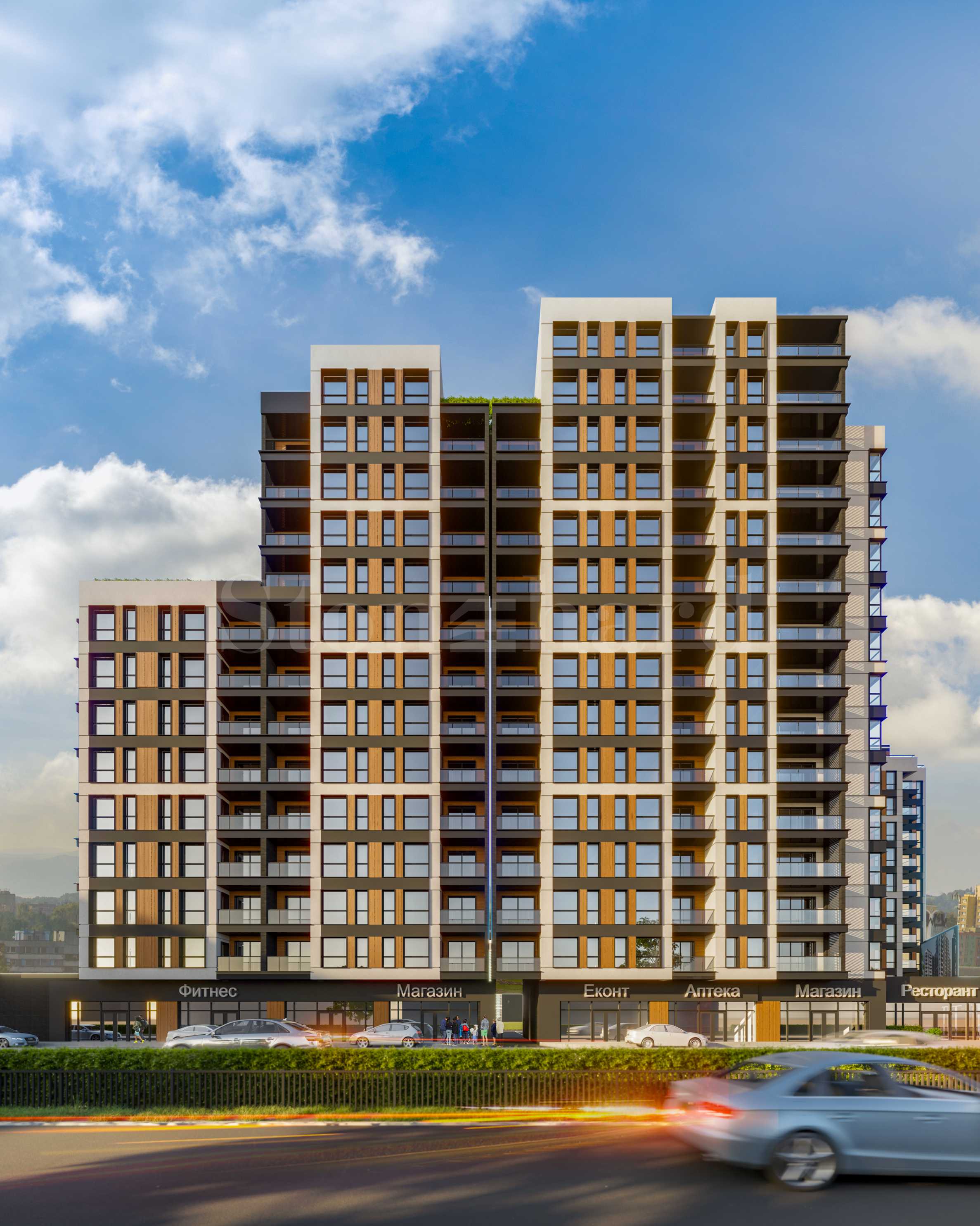 New apartments in a luxury complex next to the Rowing base2 - Stonehard