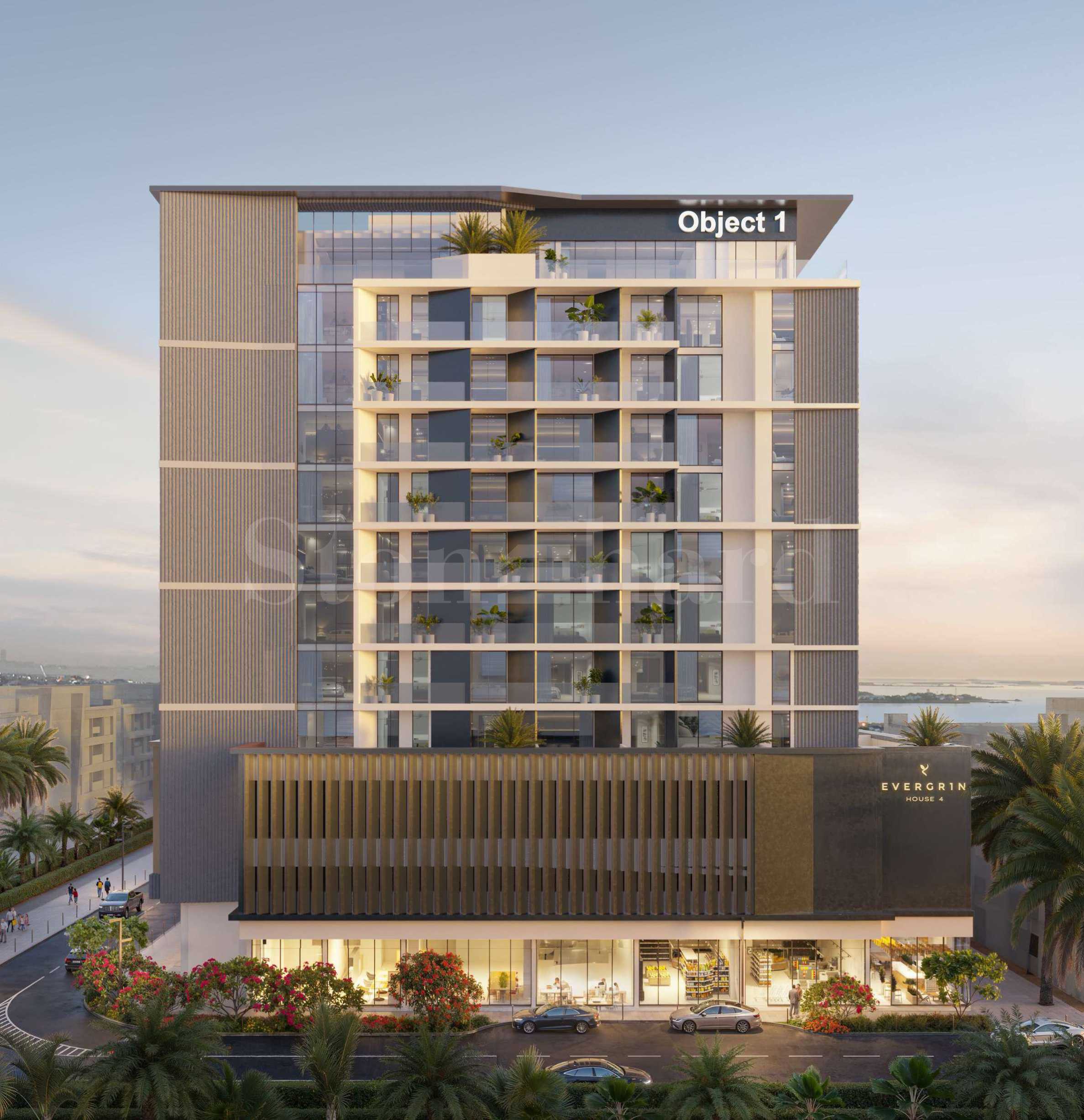 Spacious apartments in a prestigious location in Evergr1n House 4, Al Satwa 2 - Stonehard