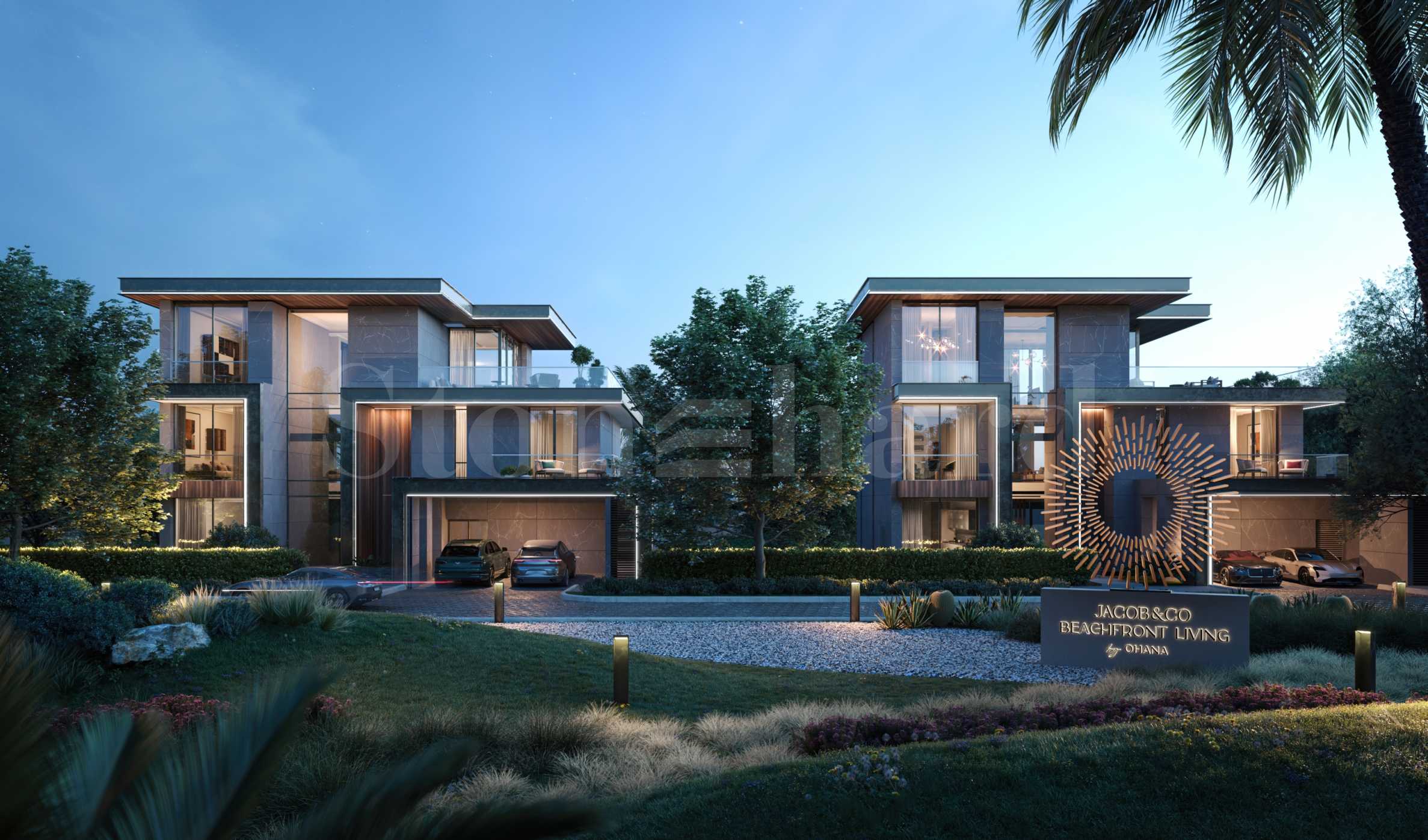 Premium detached villas in the elite resort Jacob & Co. Beachfront Living by Ohana, on the first sea line between Abu Dhabi and Dubai2 - Stonehard