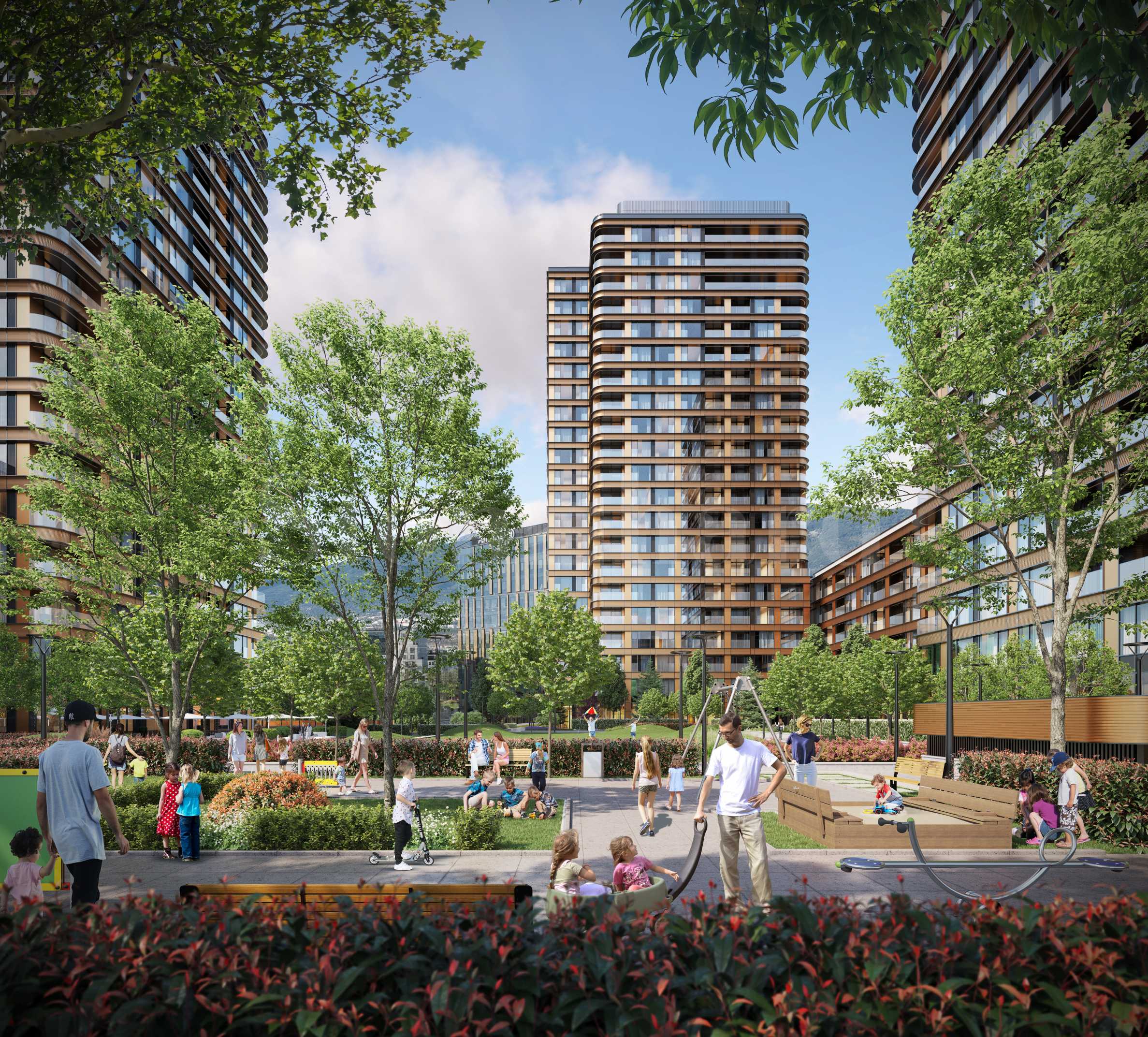 A new generation residential complex in the 