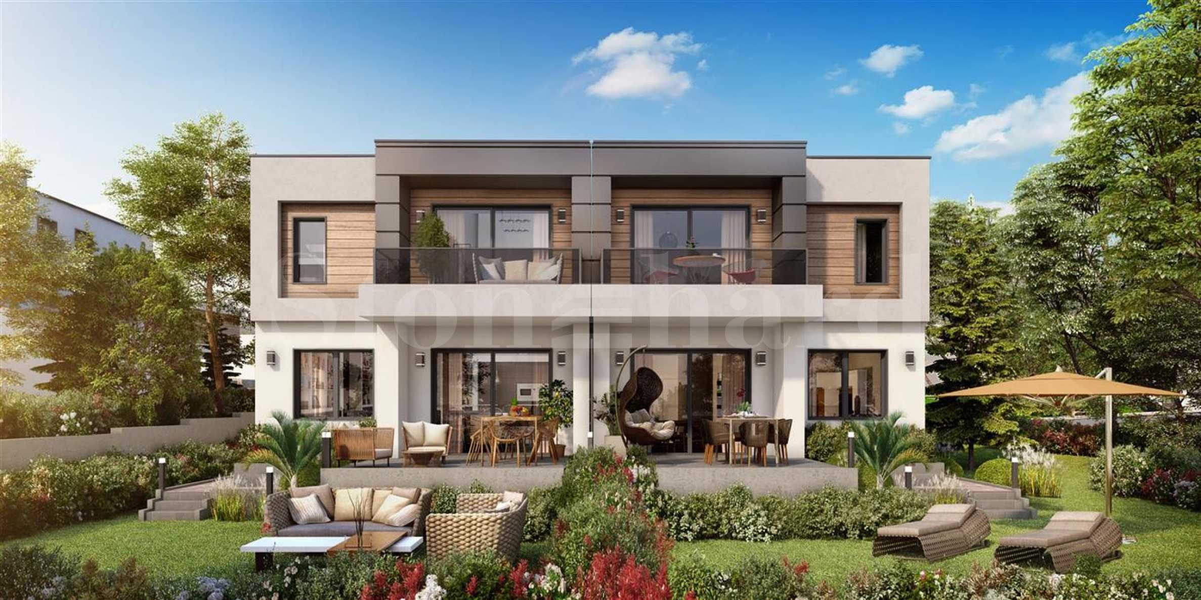 New houses in a modern complex at the foot of the Rhodopes1 - Stonehard