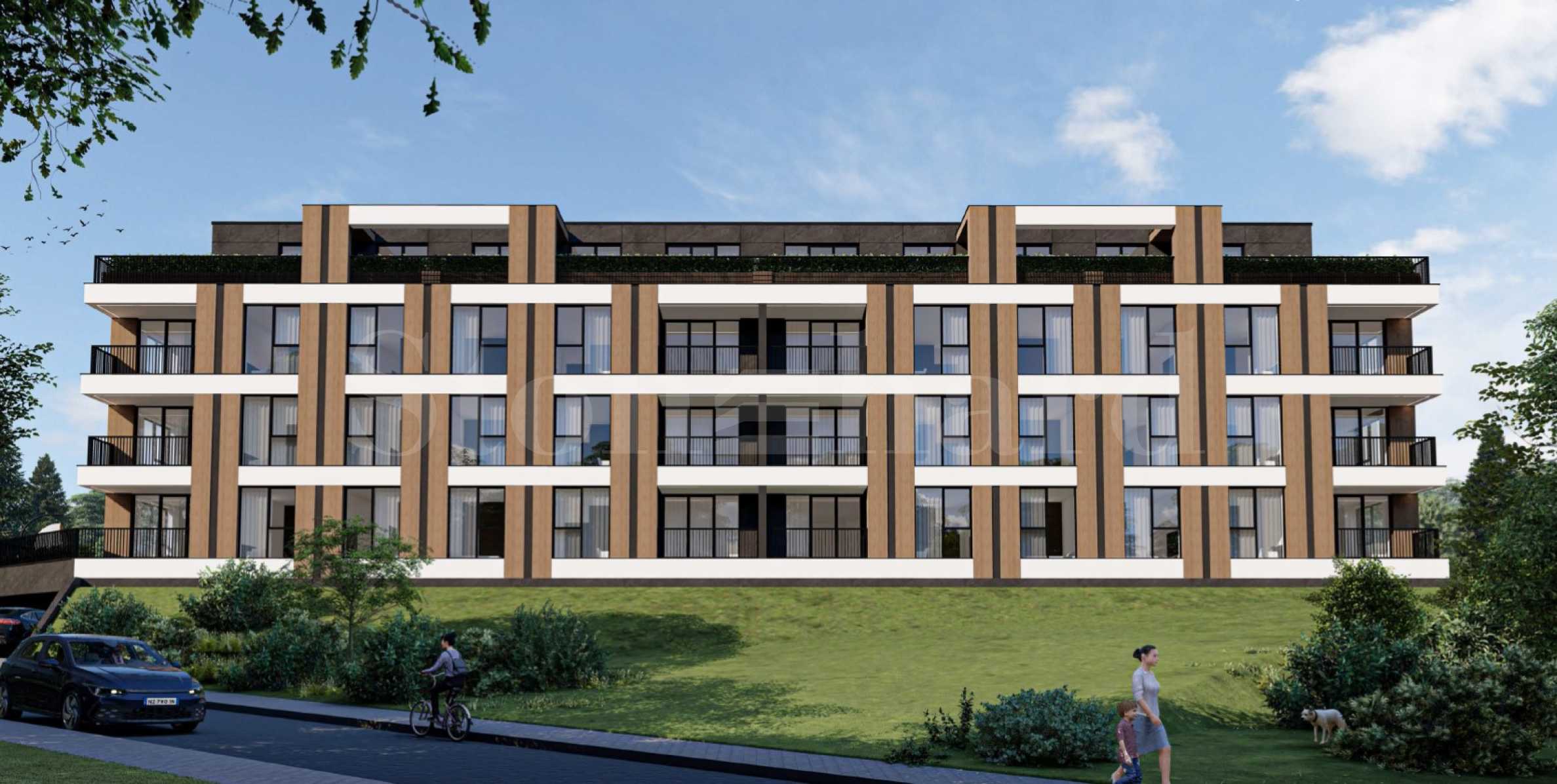 Apartments in a new building with a park, next to the metro and NBU 2 - Stonehard