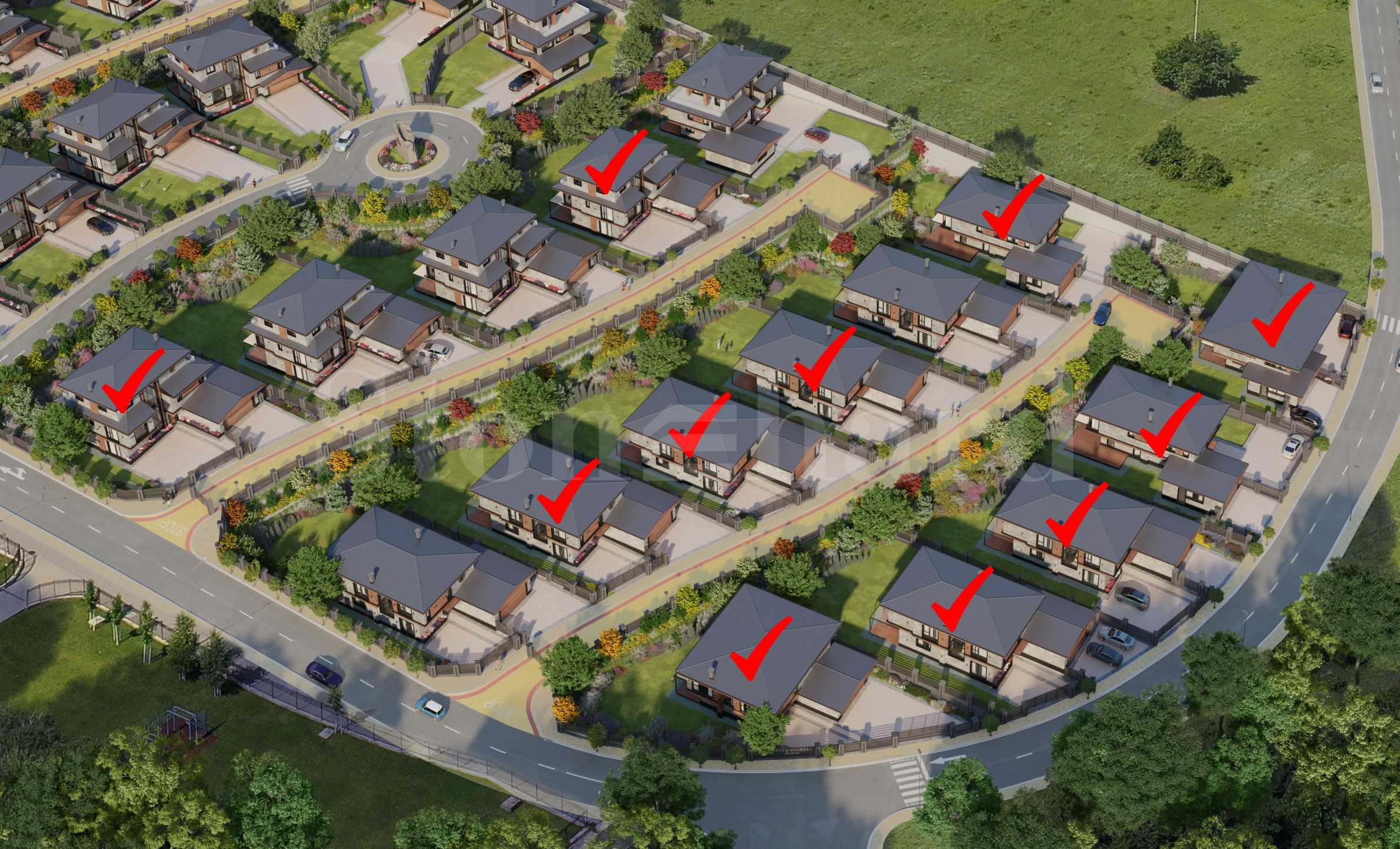 Family houses in the village of "Lozen" - a peaceful and healthy life in harmony with nature1 - Stonehard