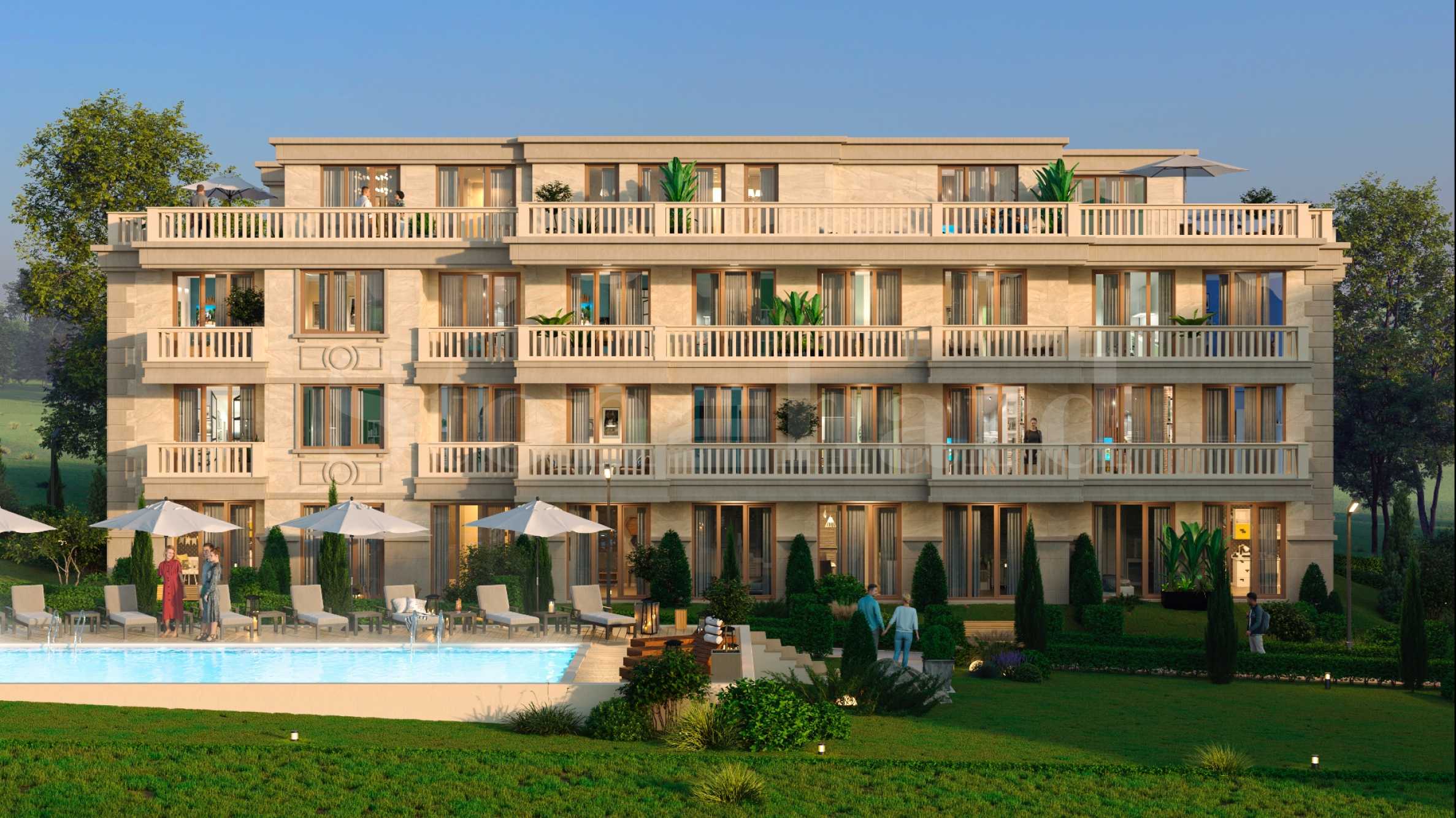 Apartments in a new closed complex with a park environment and a swimming pool 1 - Stonehard