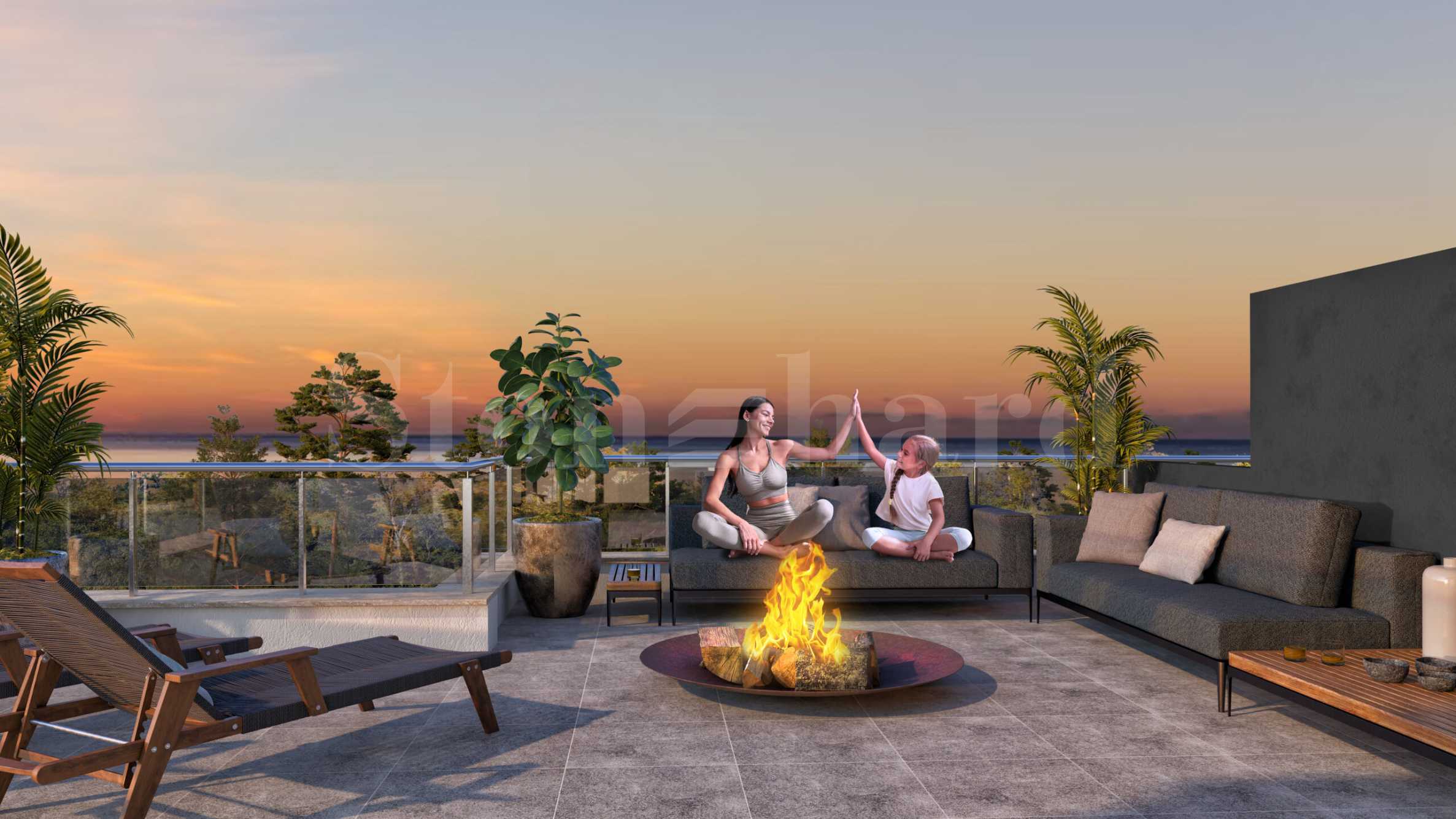 Apartments in a new residential building with a panorama of Lake Vaya in Burgas 2 - Stonehard