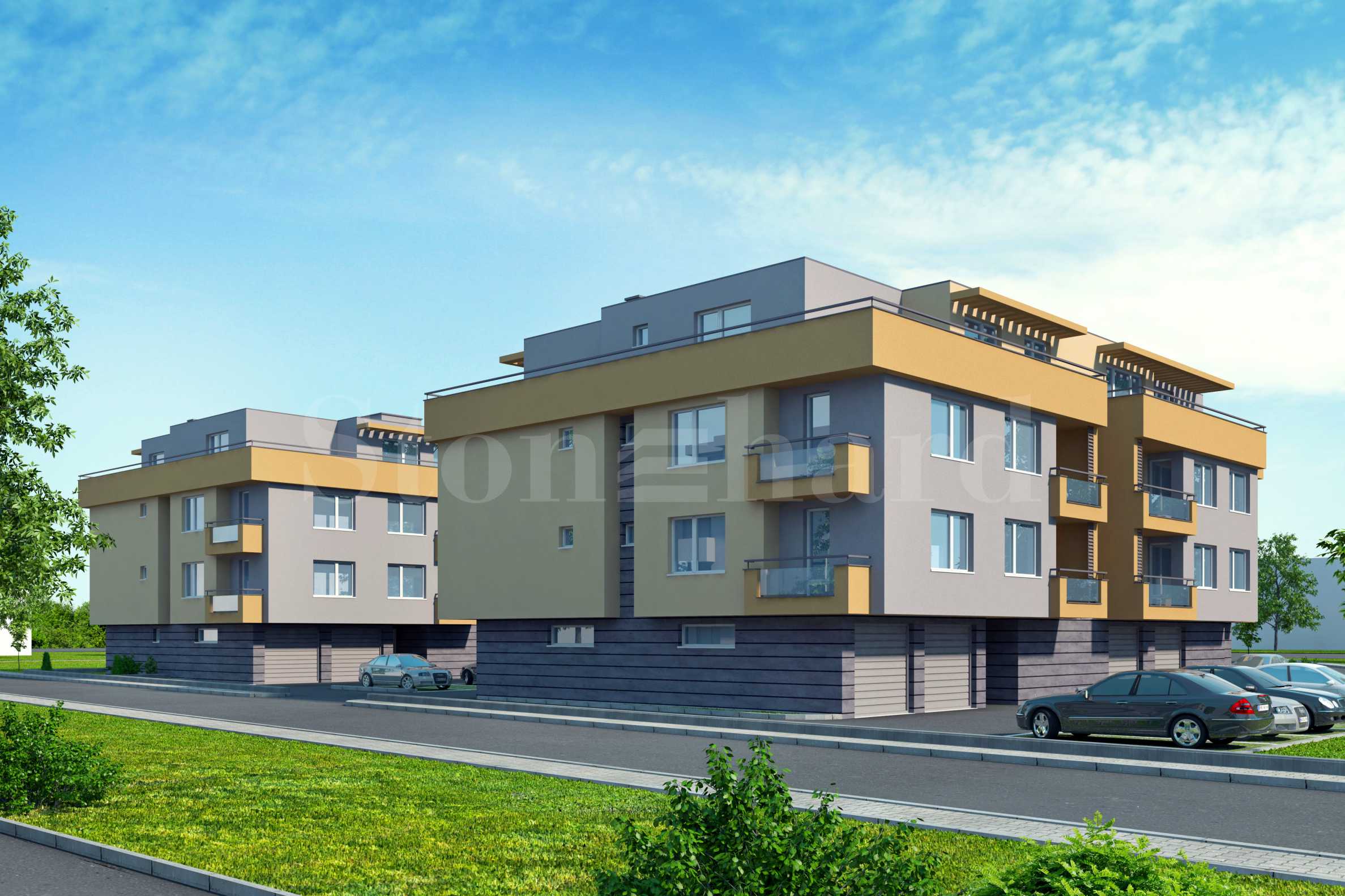 Apartments in a new complex in the southern part of Plovdiv2 - Stonehard