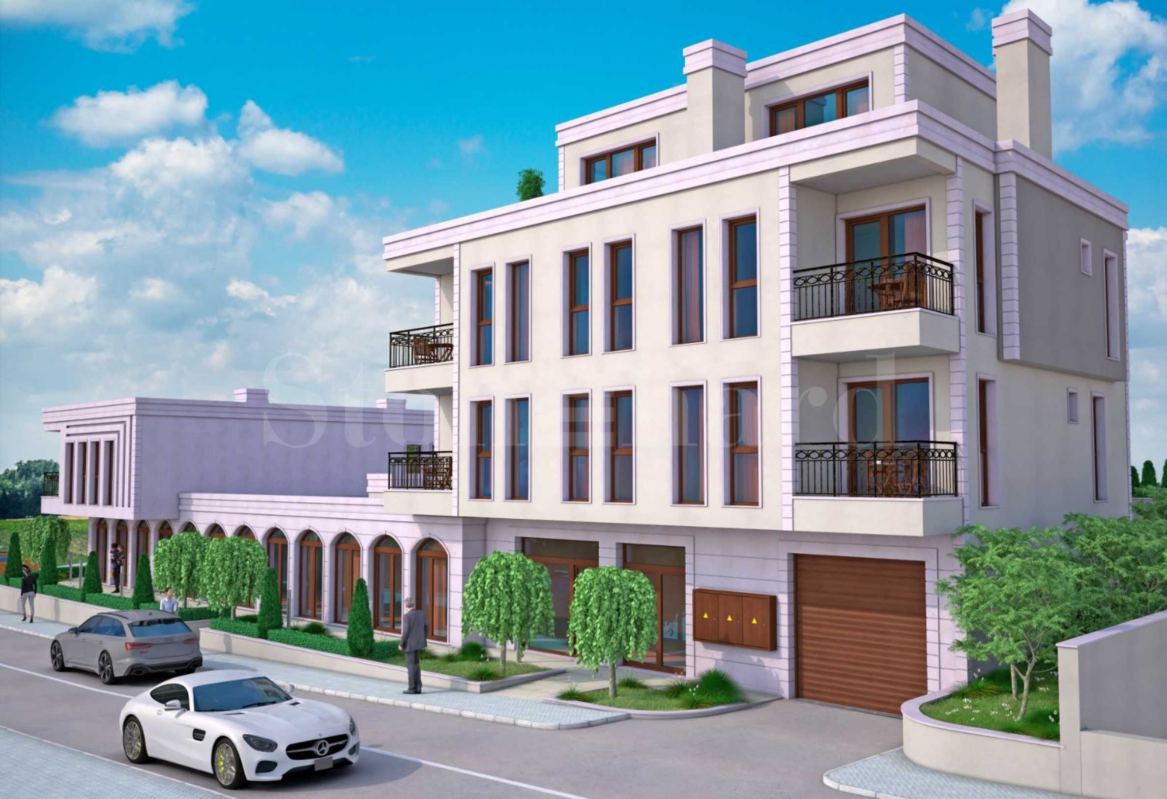 Boutique residential building in an ecologically clean area at the foot of Vitosha1 - Stonehard