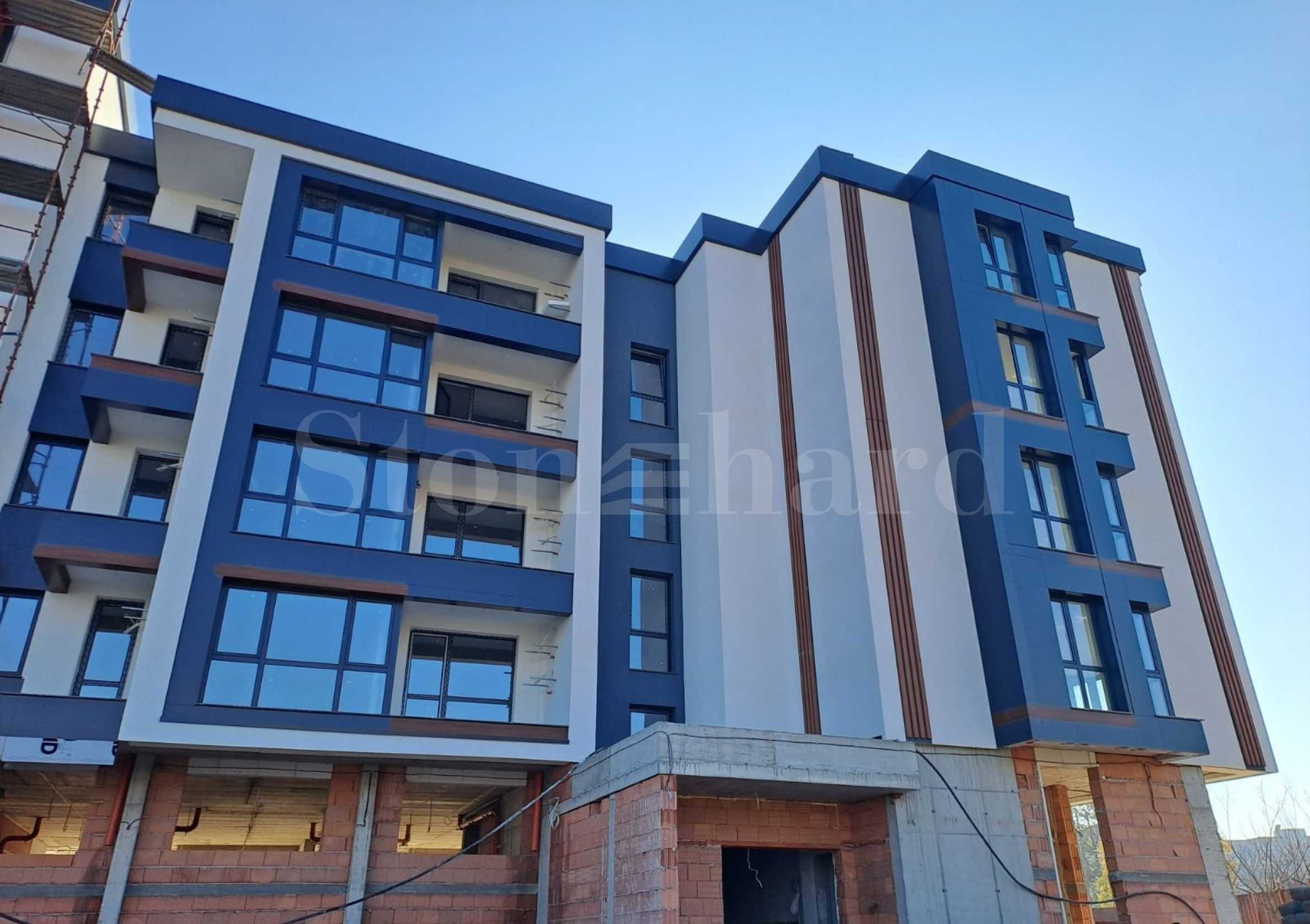 Comfortable apartments in a new complex in the 