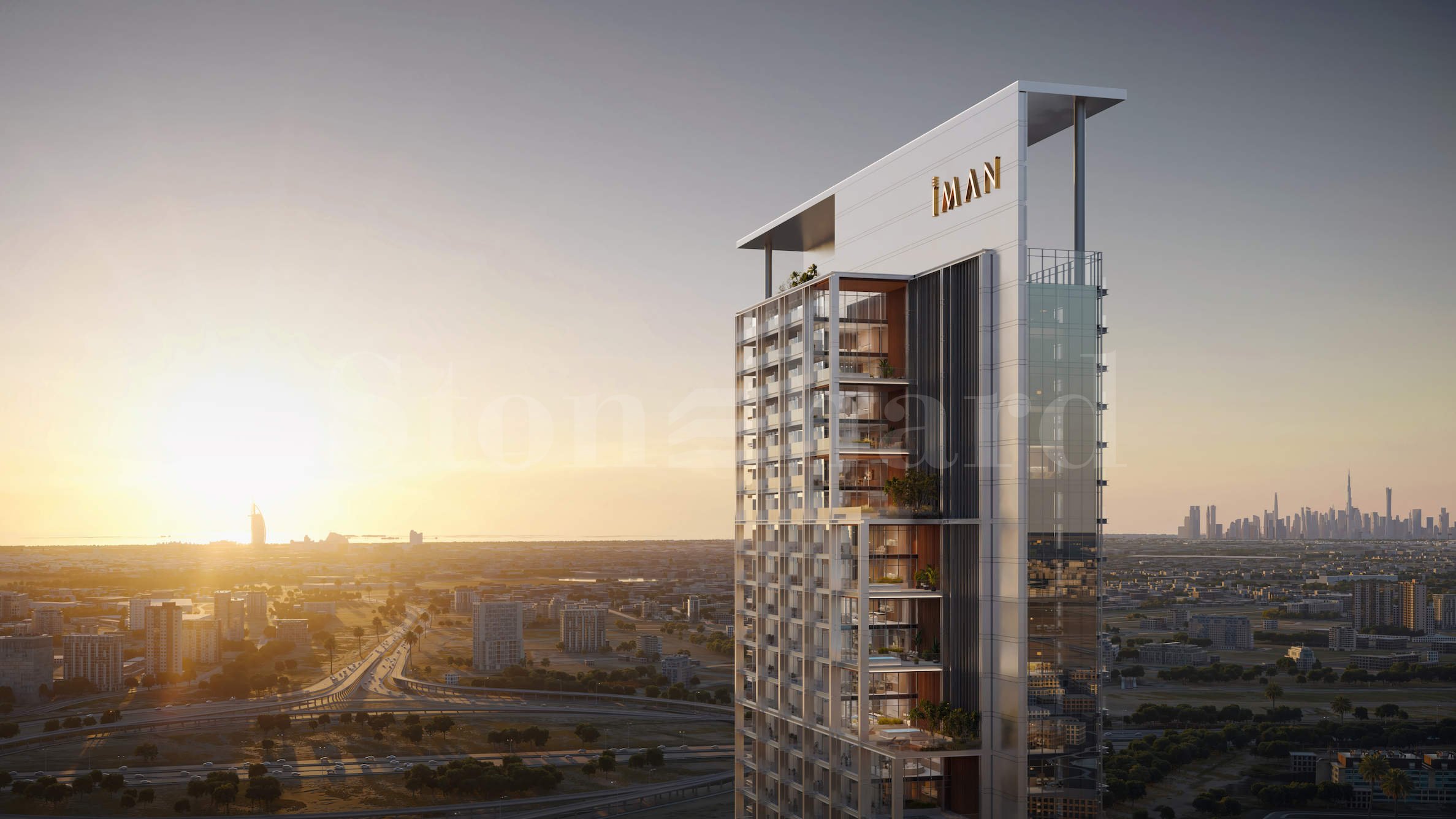 Different types of apartments in Sierra, Motor City2 - Stonehard