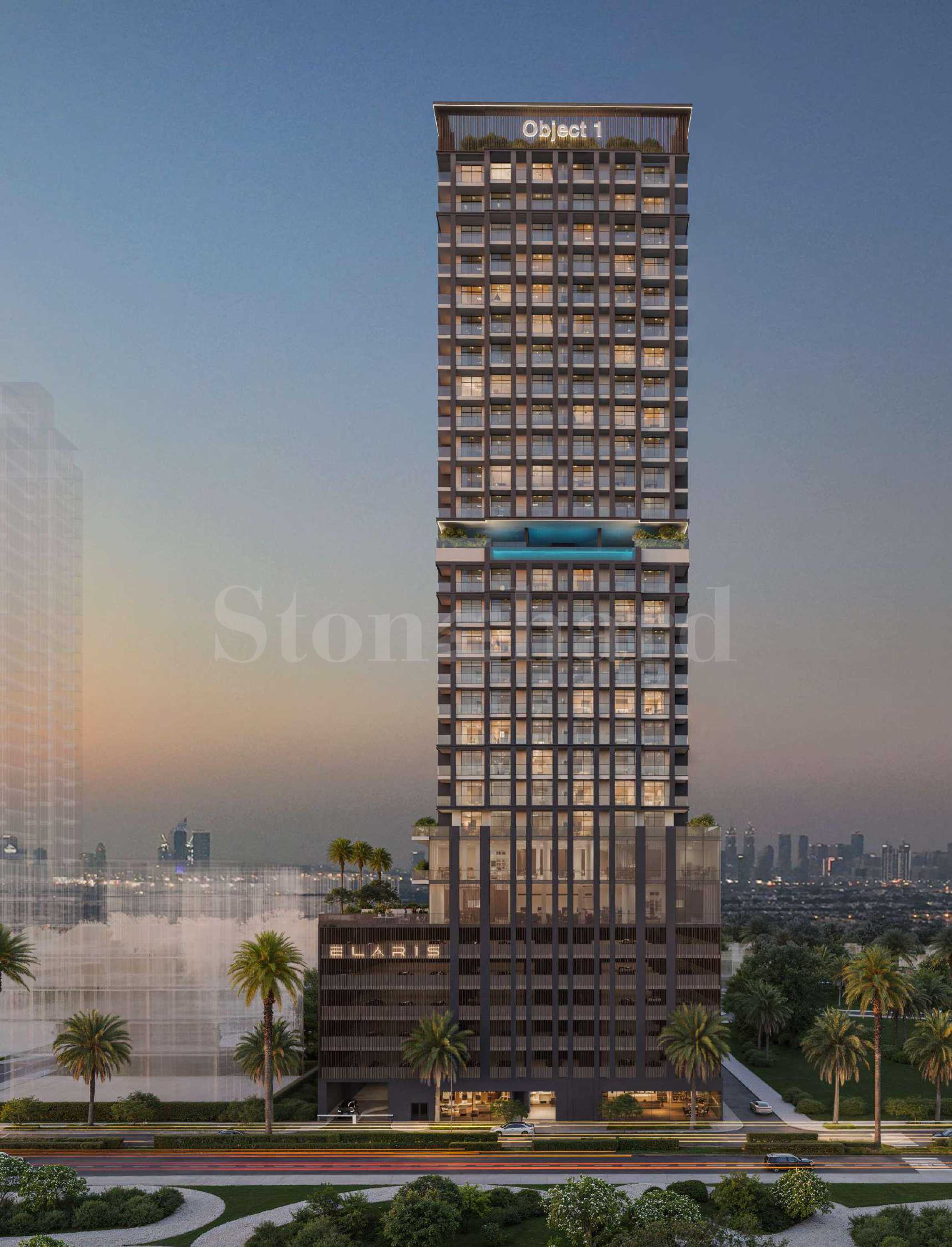 Apartments in Elar1s Rise - a modern building in a prime location in JVT, Dubai 2 - Stonehard