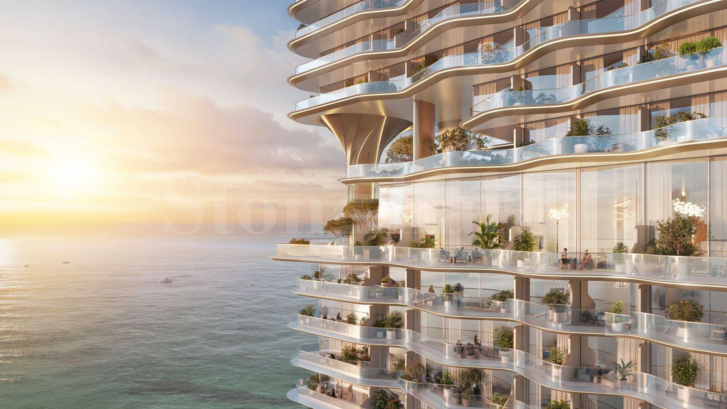 Beachfront apartments in Breez by Danube, Dubai Maritime City 2 - Stonehard