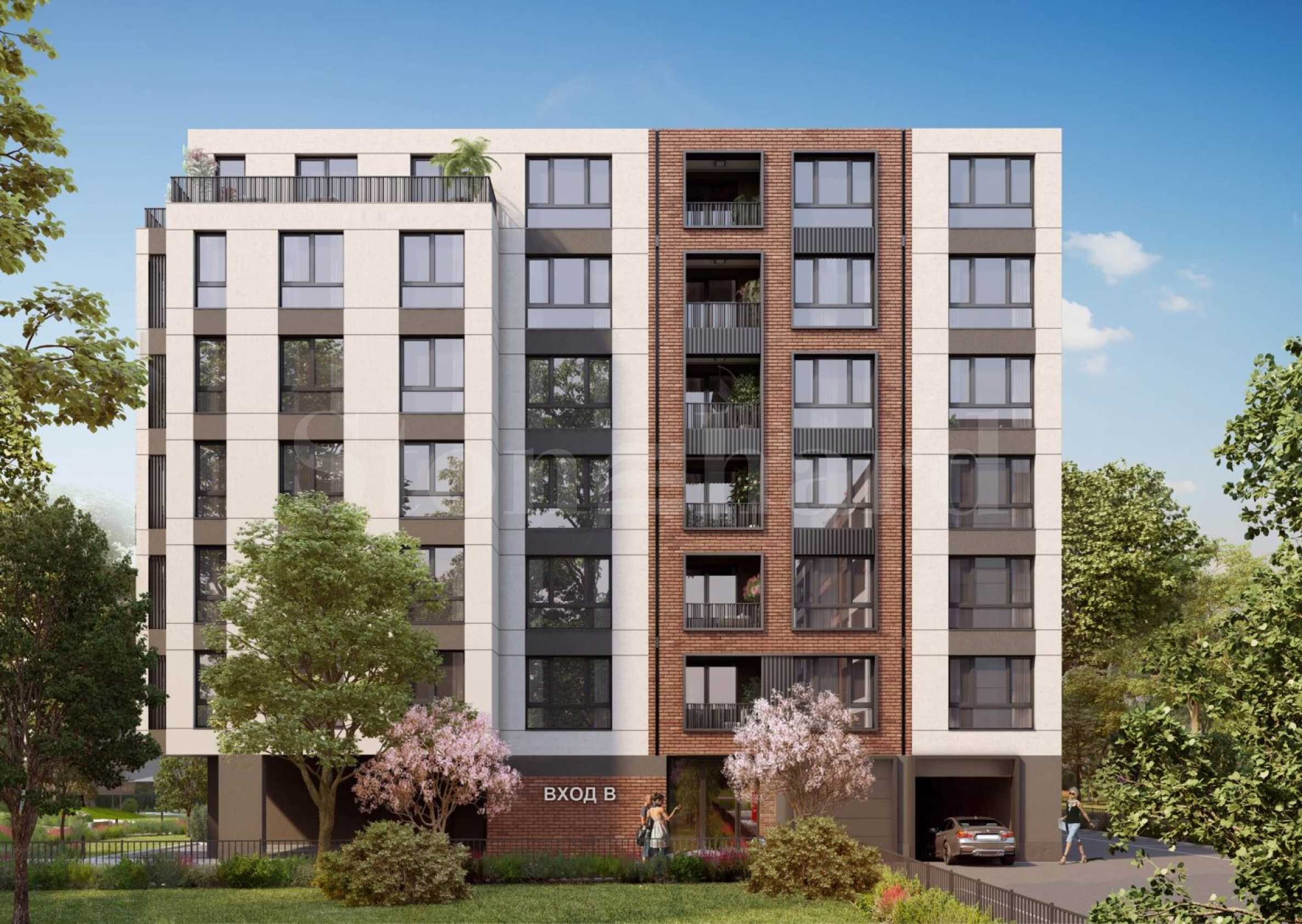 Apartments in a new complex of three buildings next to the Rowing Center in Plovdiv 2 - Stonehard