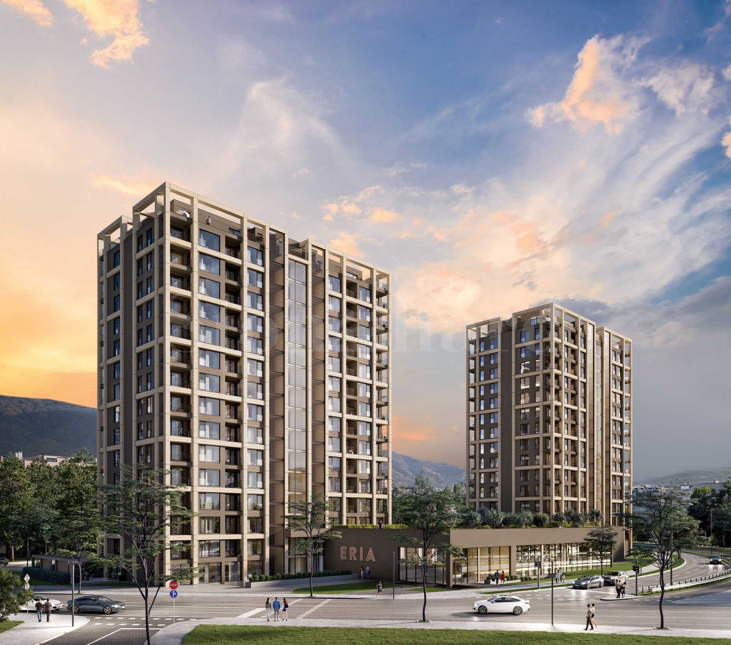 Apartments in a new, multifunctional complex near the metro in the 