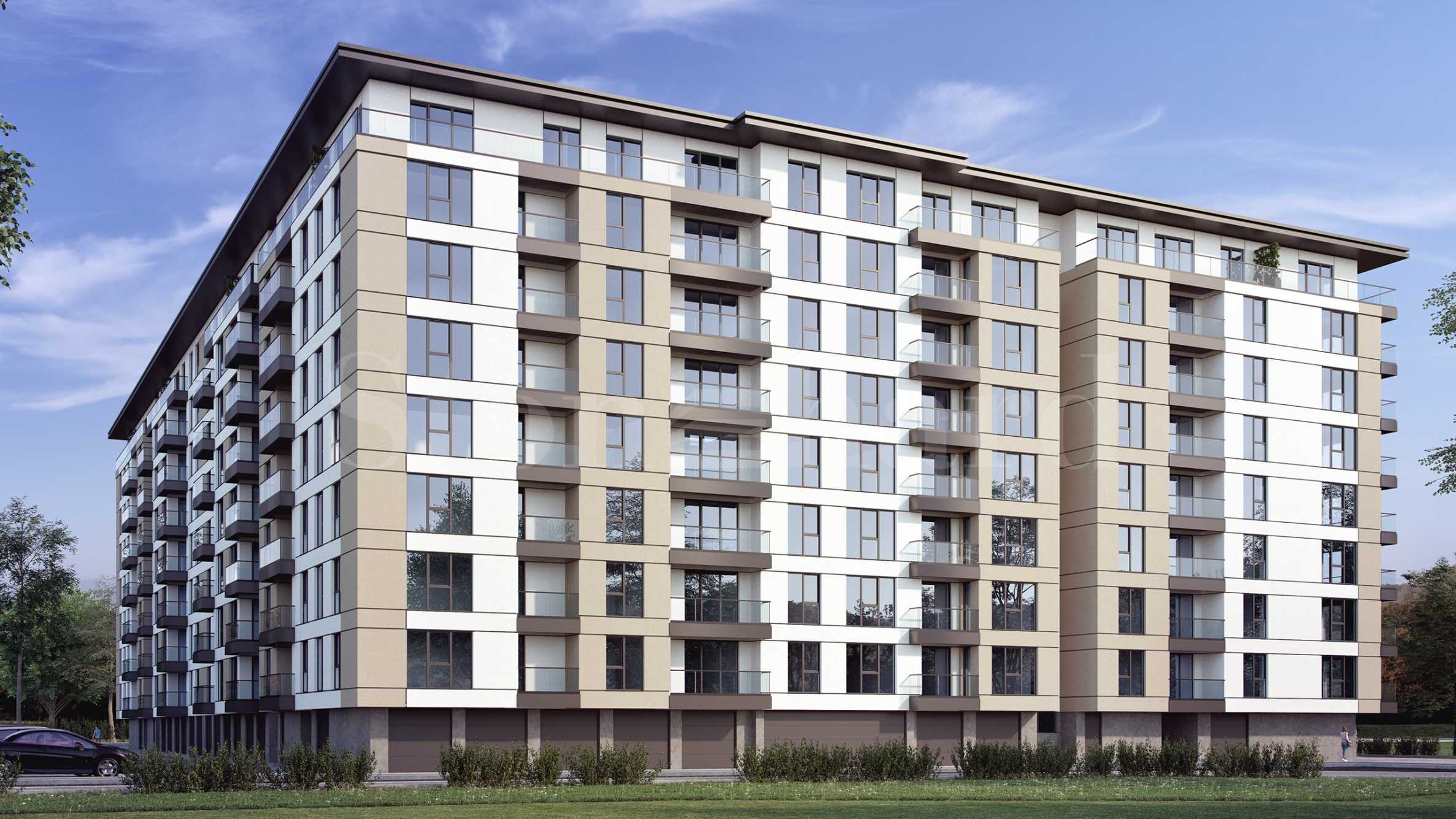 Apartments in an innovative complex in the 