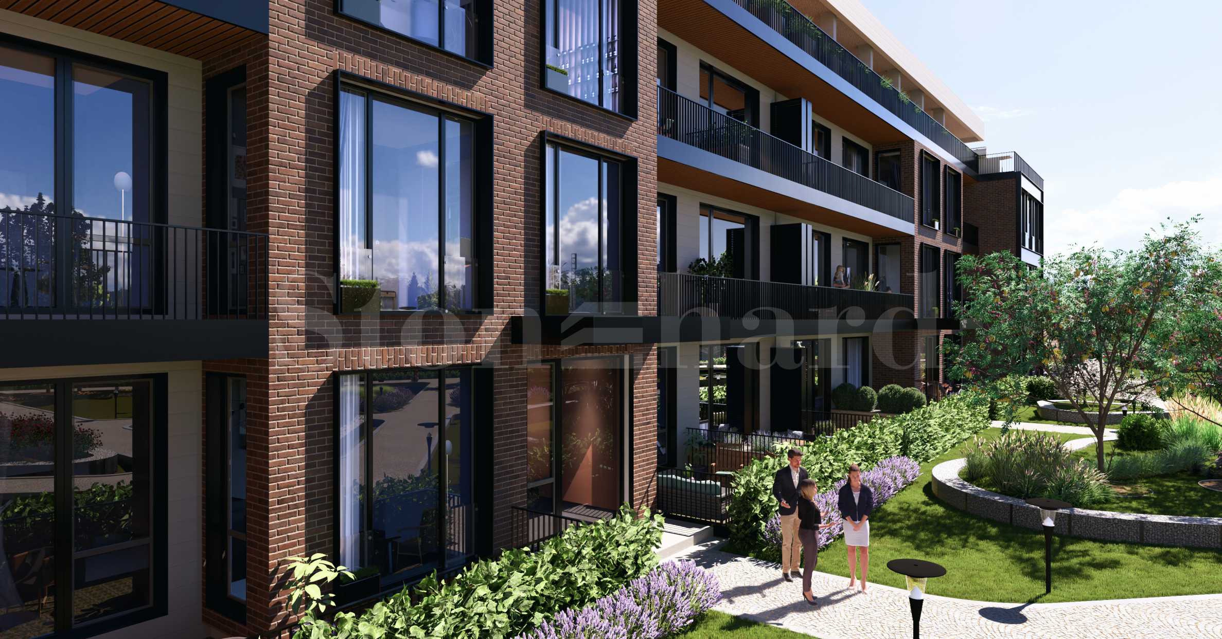 Stage 4 - new homes in a modern complex by the Maritsa River in Plovdiv1 - Stonehard