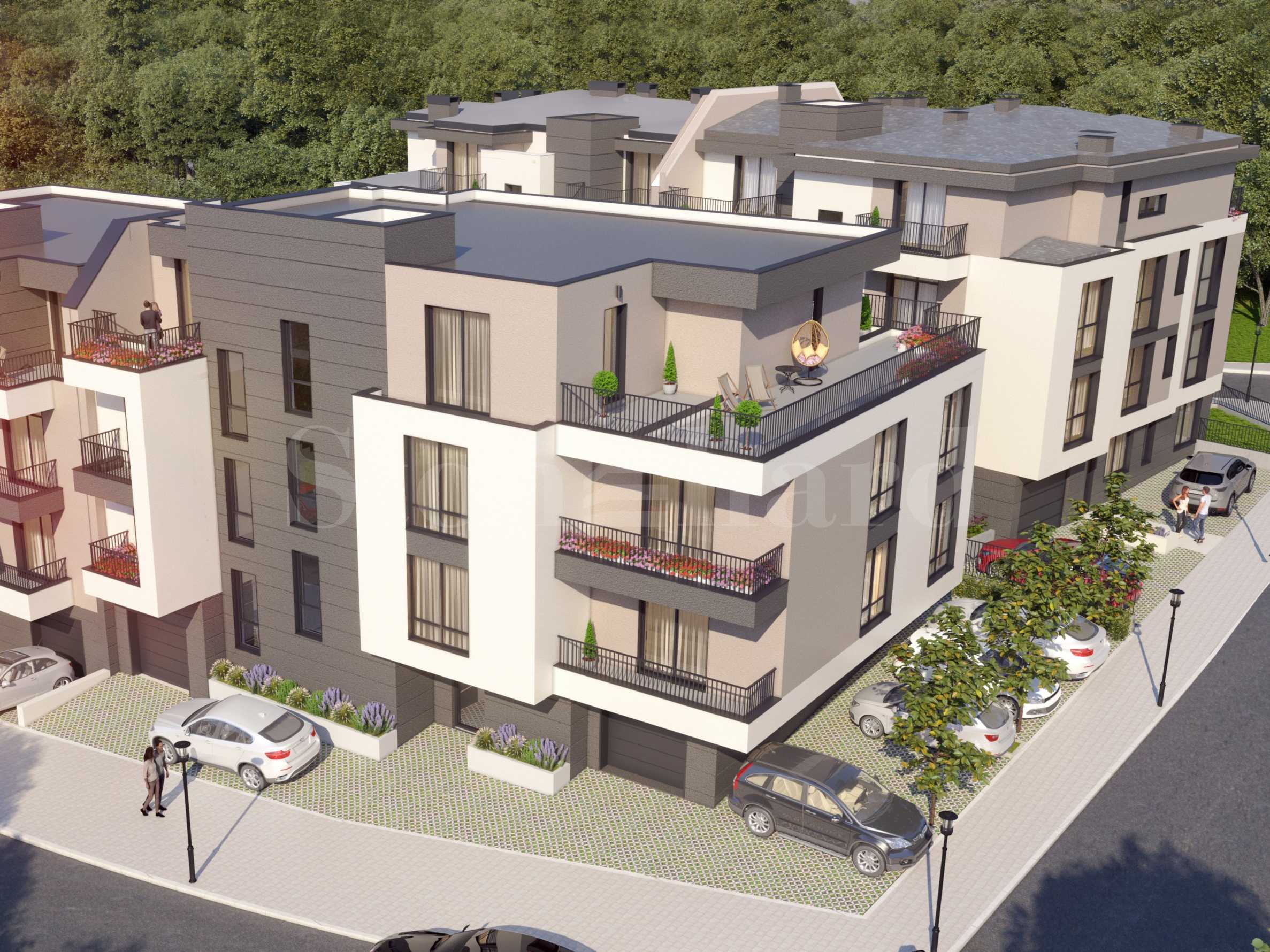 Studios and one-bedroom apartments in a modern new building in Sozopol2 - Stonehard