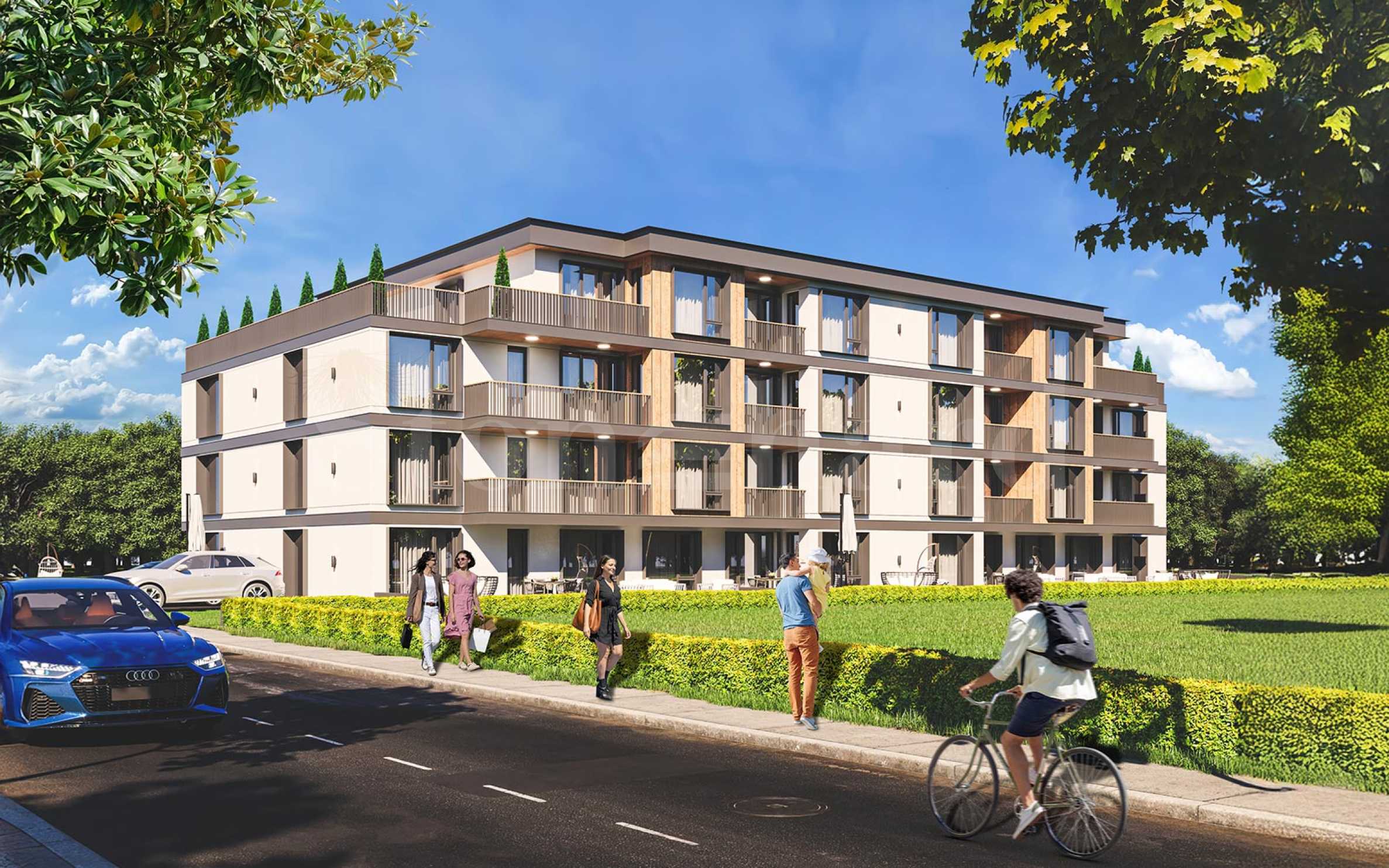 Apartments in a new boutique building in the 