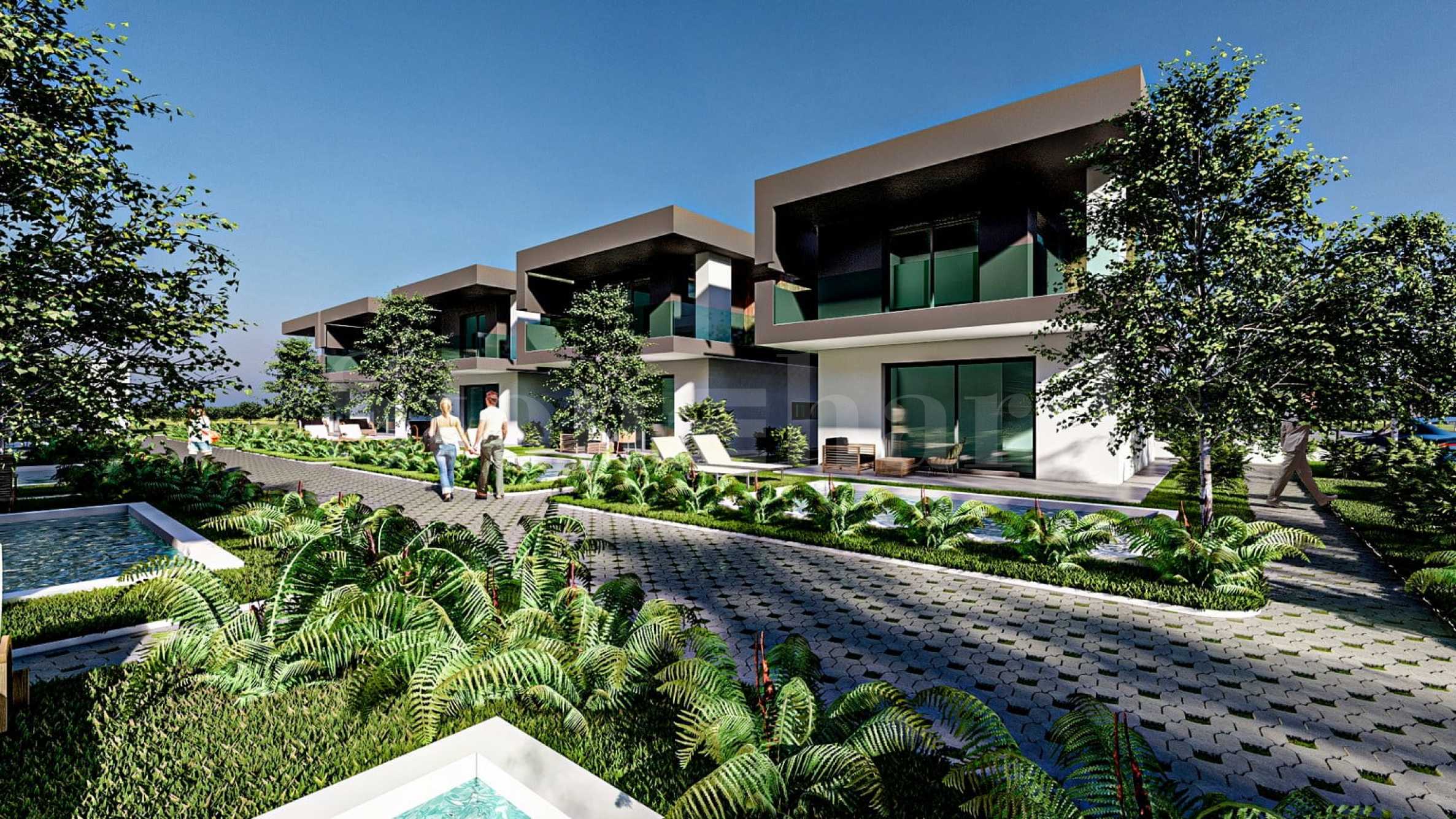 Houses in a new complex, just 70 meters from the beach on the island of Thassos1 - Stonehard