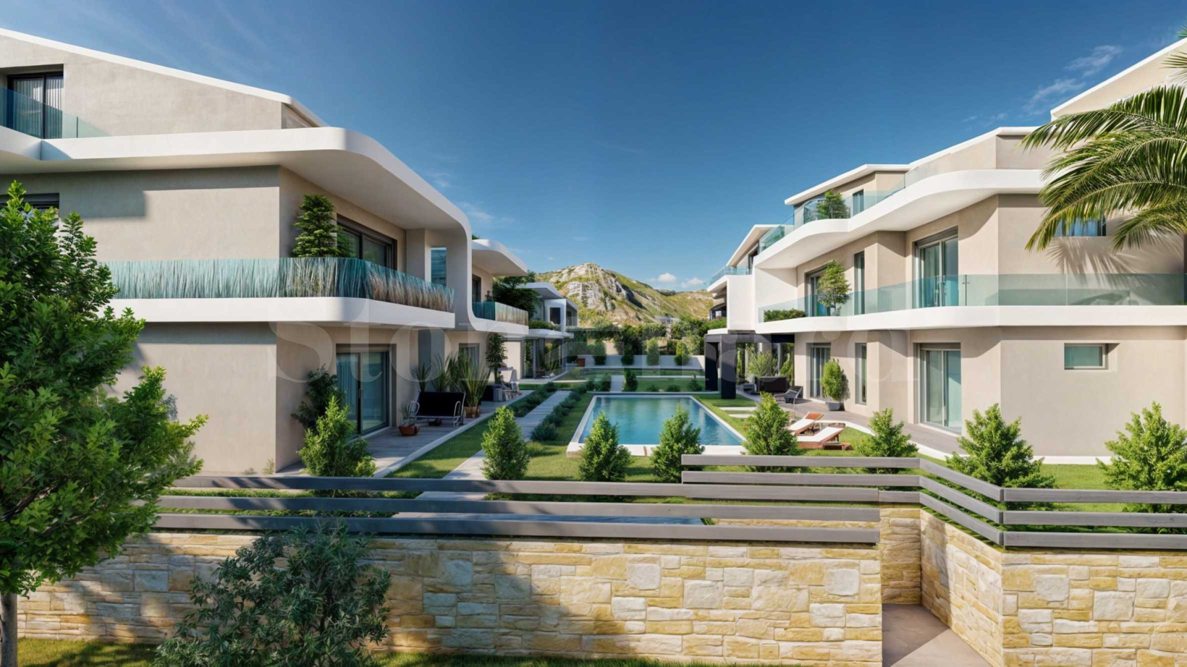 Apartments in Panorama complex with mountain views on the island of Thassos1 - Stonehard