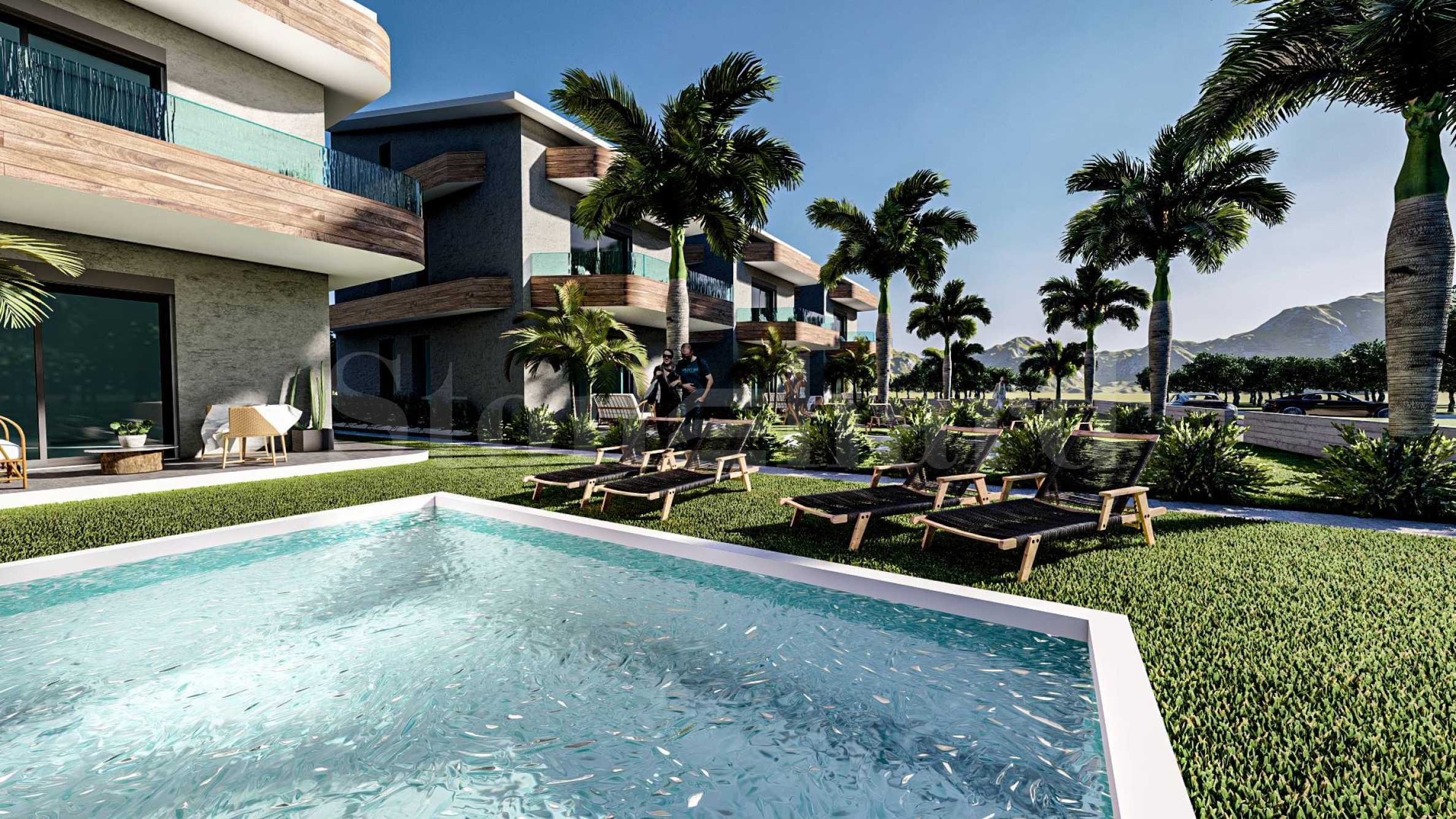 Apartments and detached houses in a complex, just 70 meters from the beach2 - Stonehard