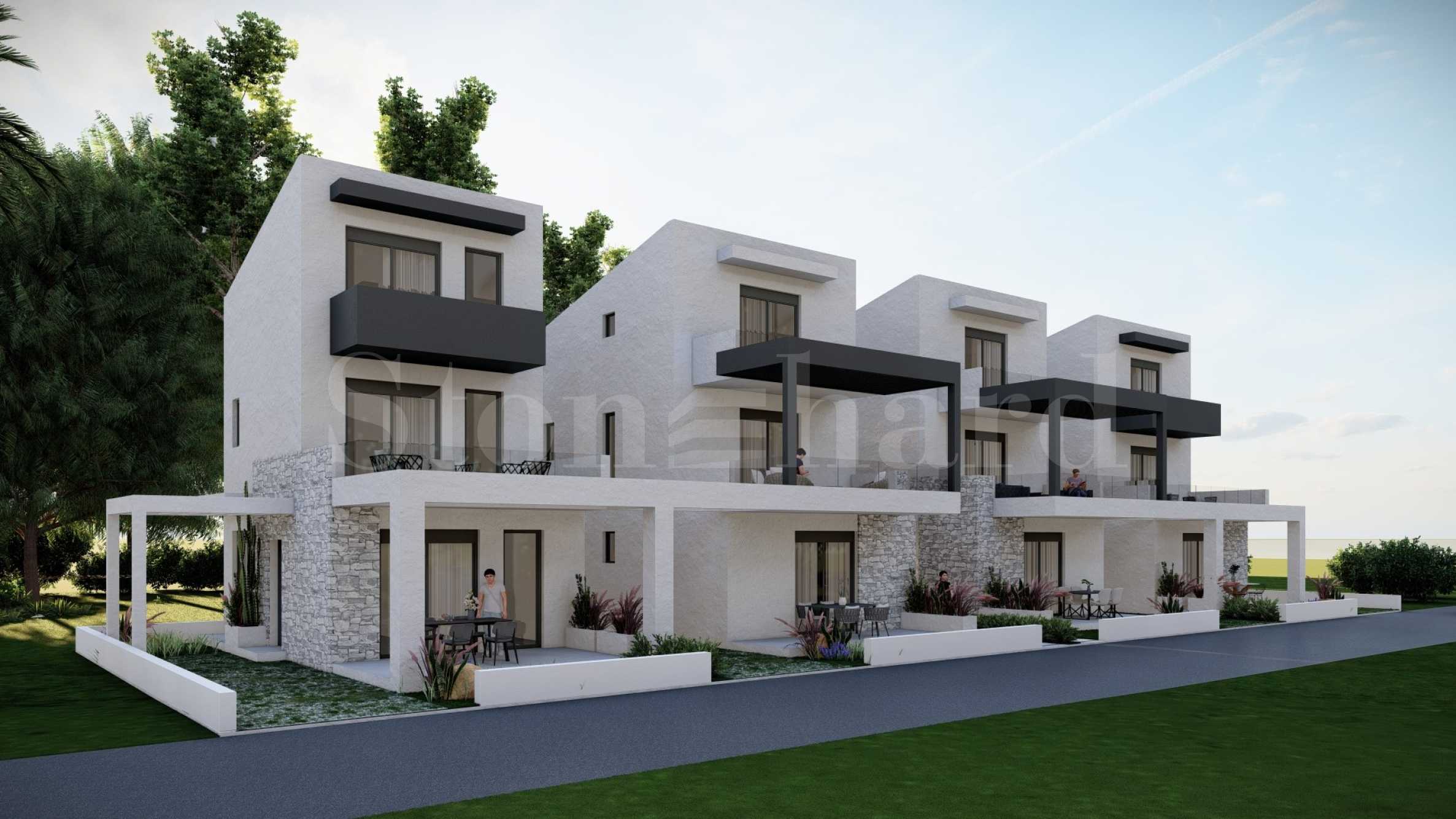 Modern houses in Pandora complex - 90 meters from the beach1 - Stonehard