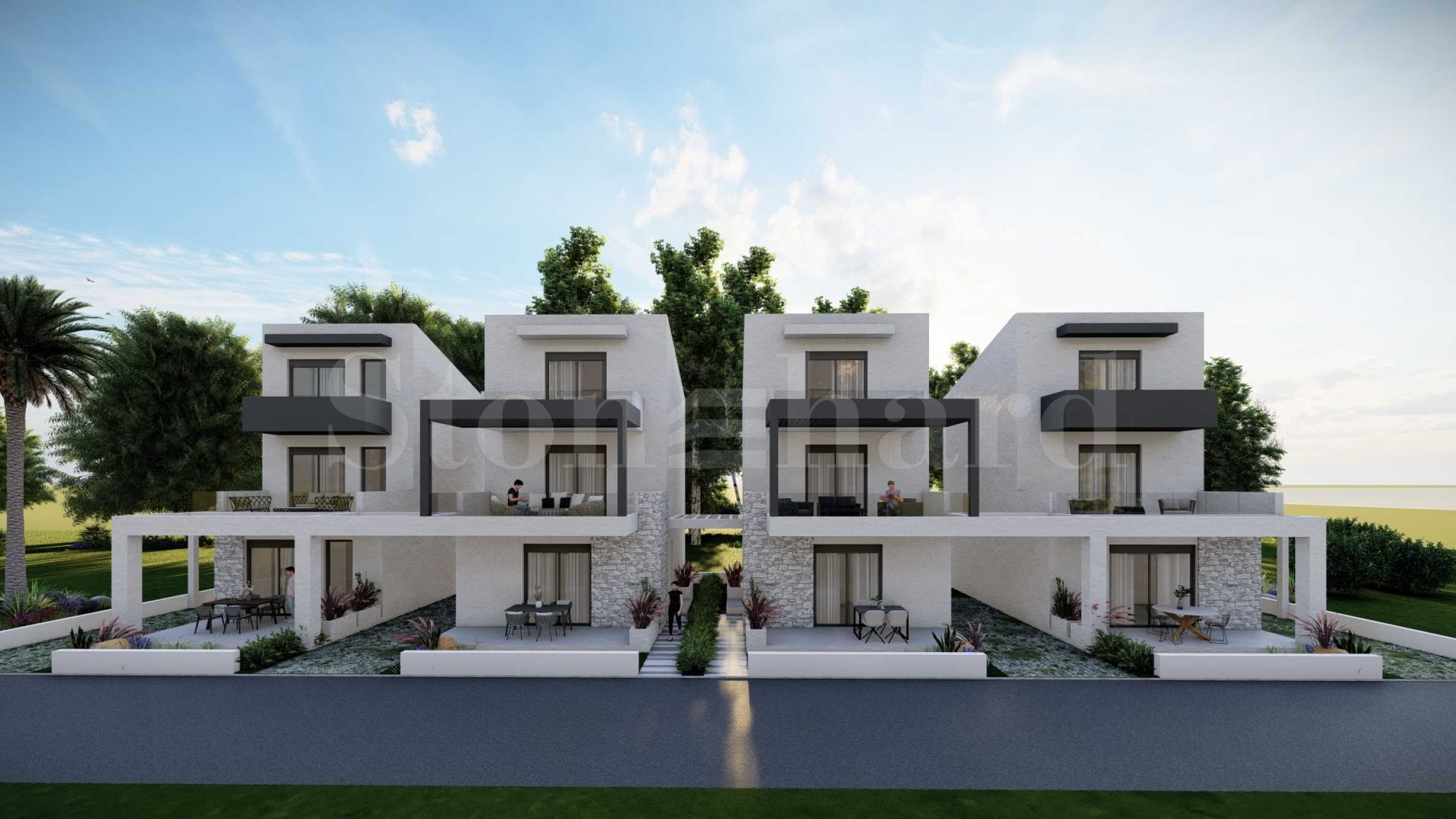 Modern houses in Pandora complex - 90 meters from the beach2 - Stonehard