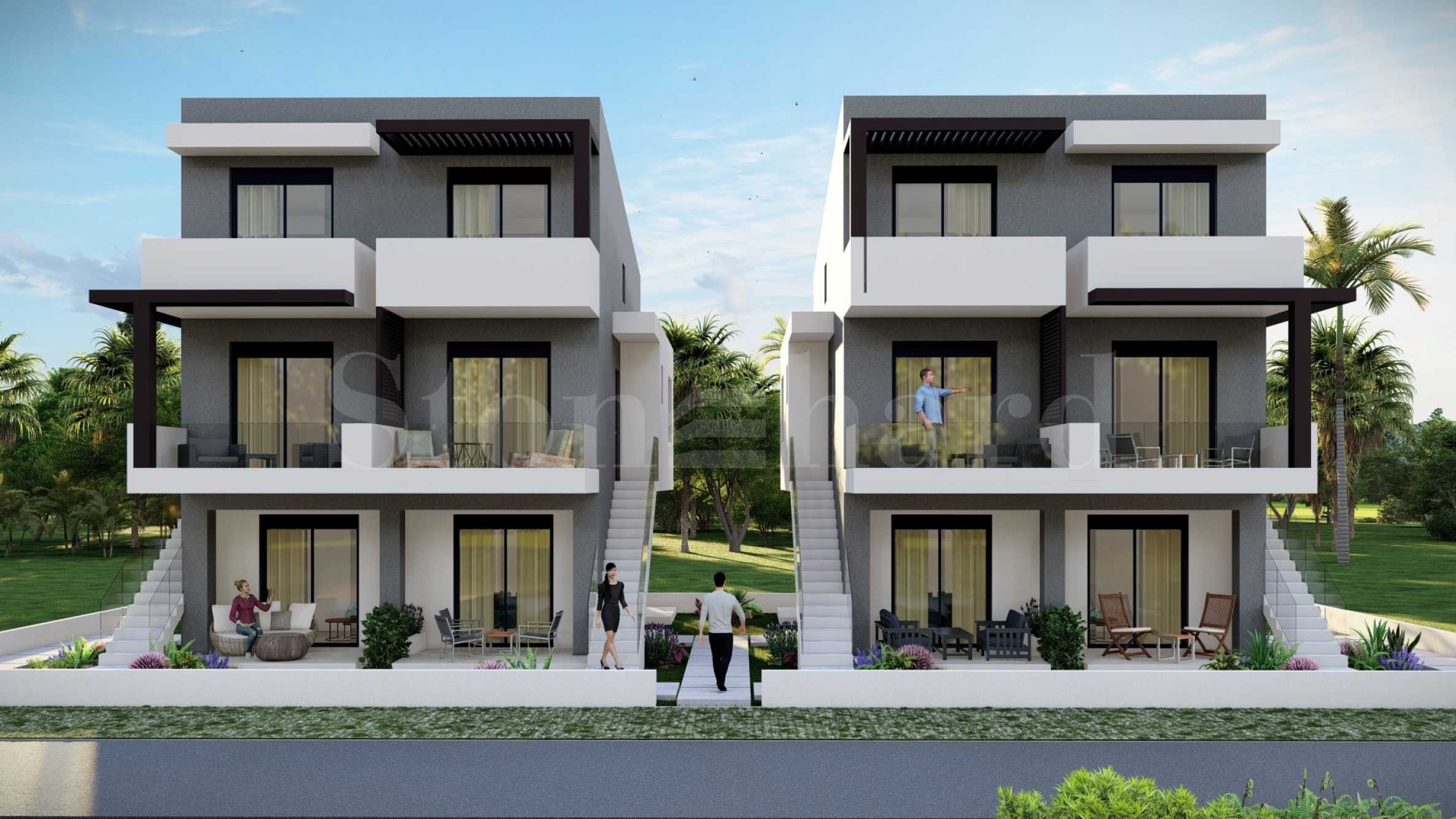 Two-bedroom apartments in Ermioni - complex 250 m from the beach2 - Stonehard