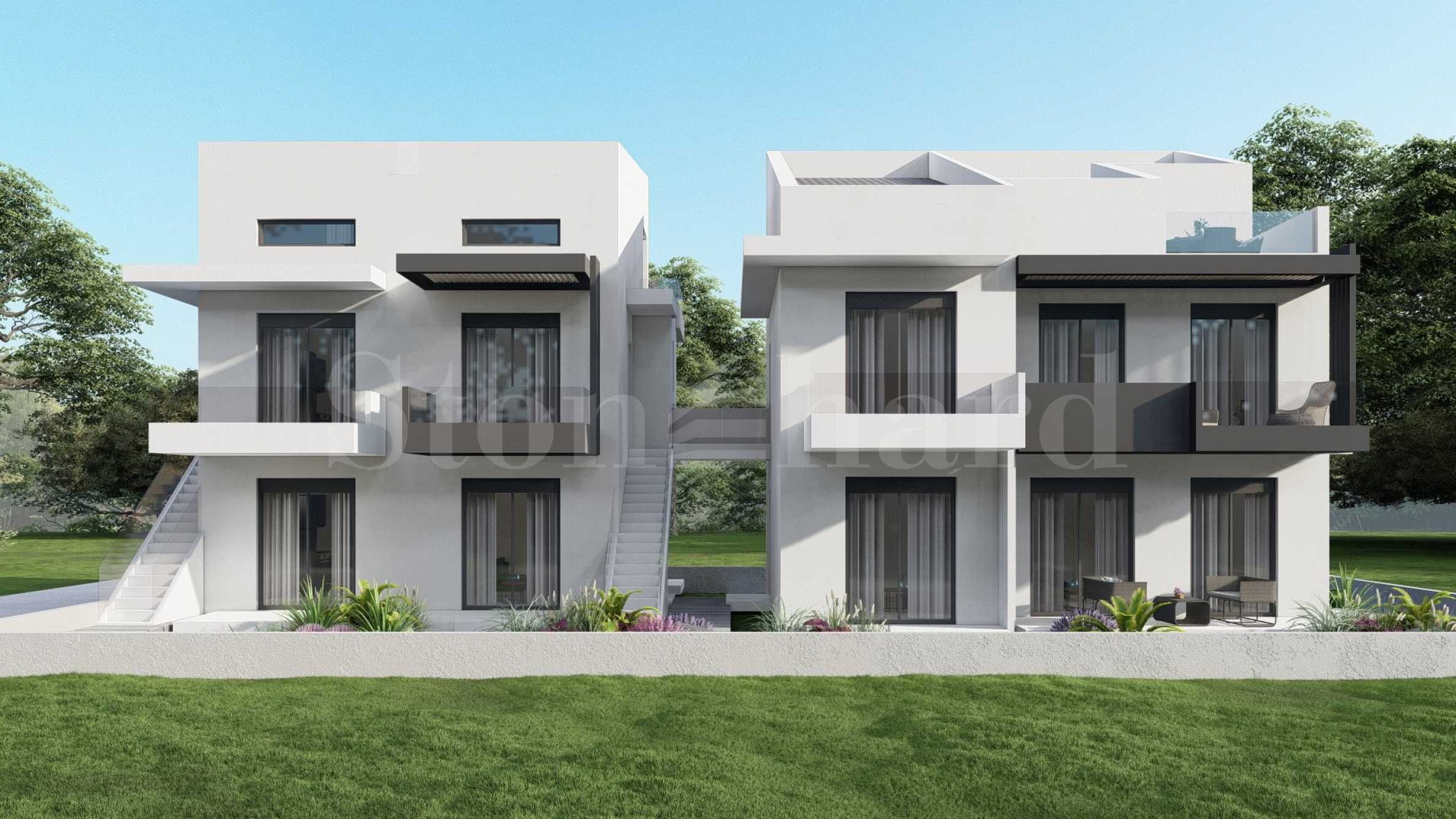 Cozy apartments in Antigoni B - a new complex in Paralia Ofrinio2 - Stonehard