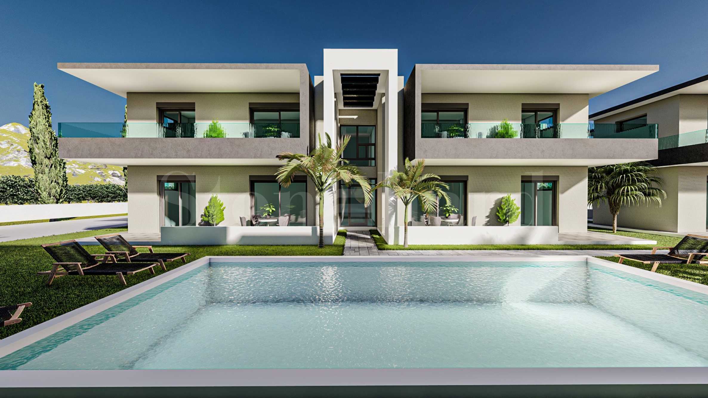 Apartments and houses in a new complex 200 m from the beach on the island of Thassos2 - Stonehard